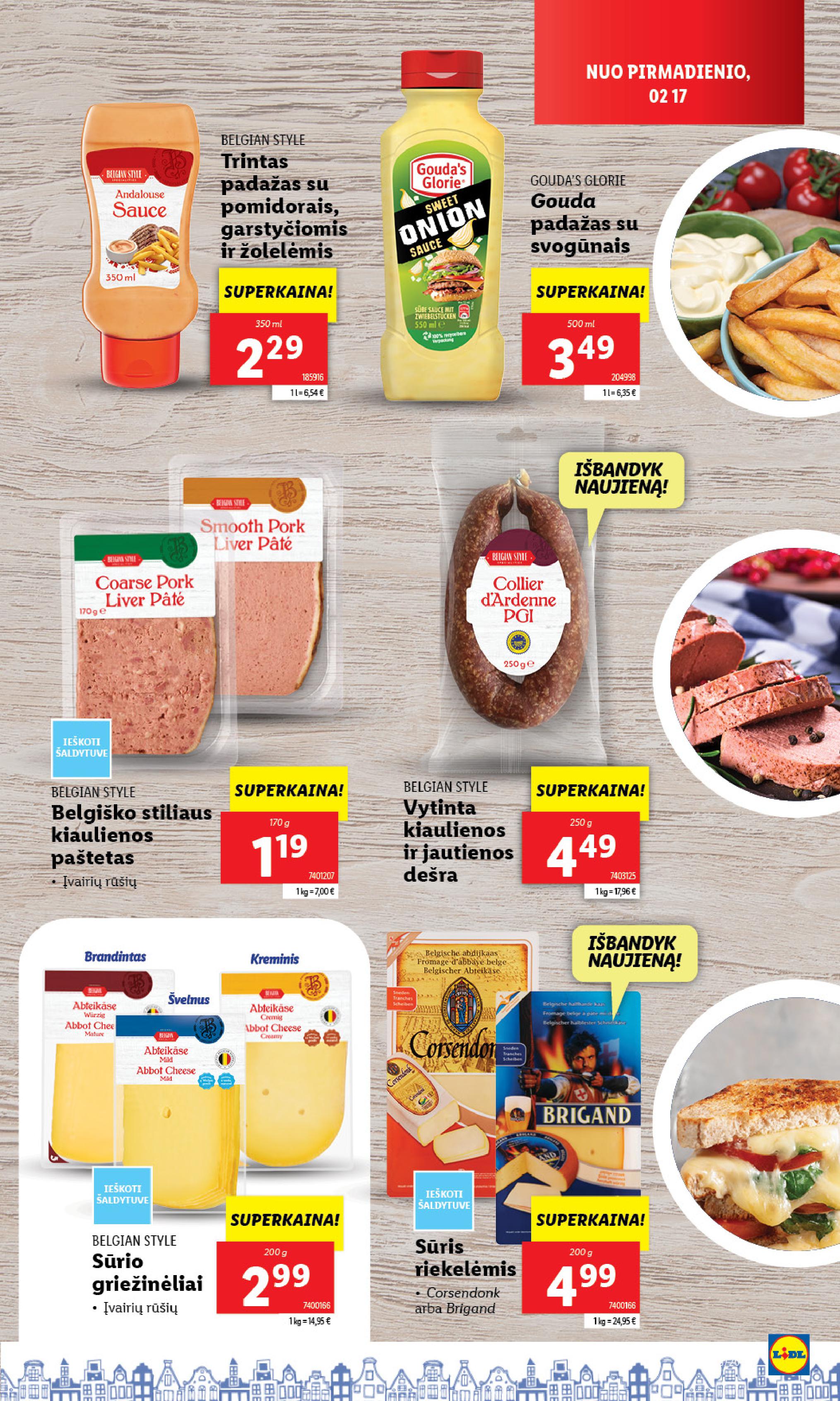 Naujausias LIDL kaininis katalogas 2025.02.17 - 2025.02.23