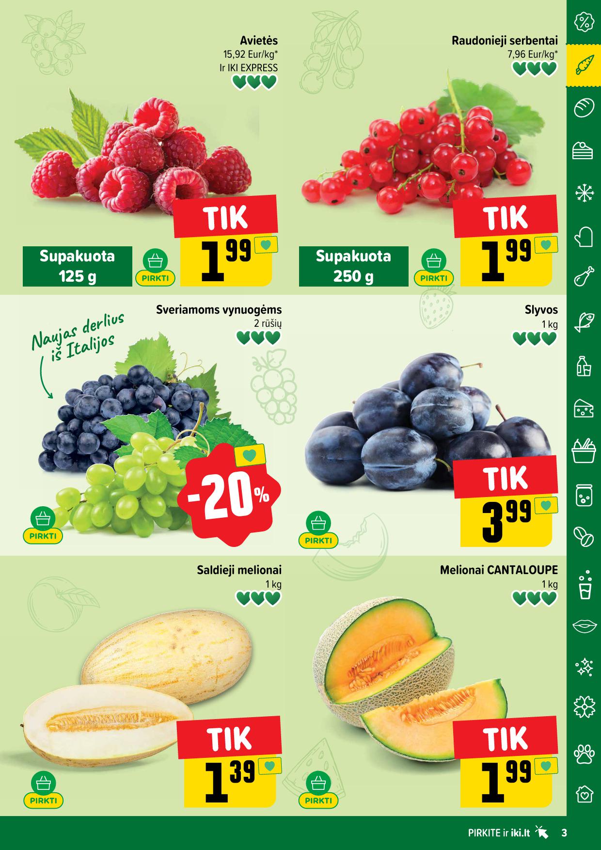 IKI SAVAITĖLĖ akcijų ir nuolaidų leidinys Nr.28 2025.07.07 - 2025.07.13