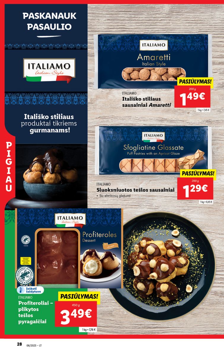 Naujausias LIDL kaininis katalogas 2023.02.06 - 2023.02.12