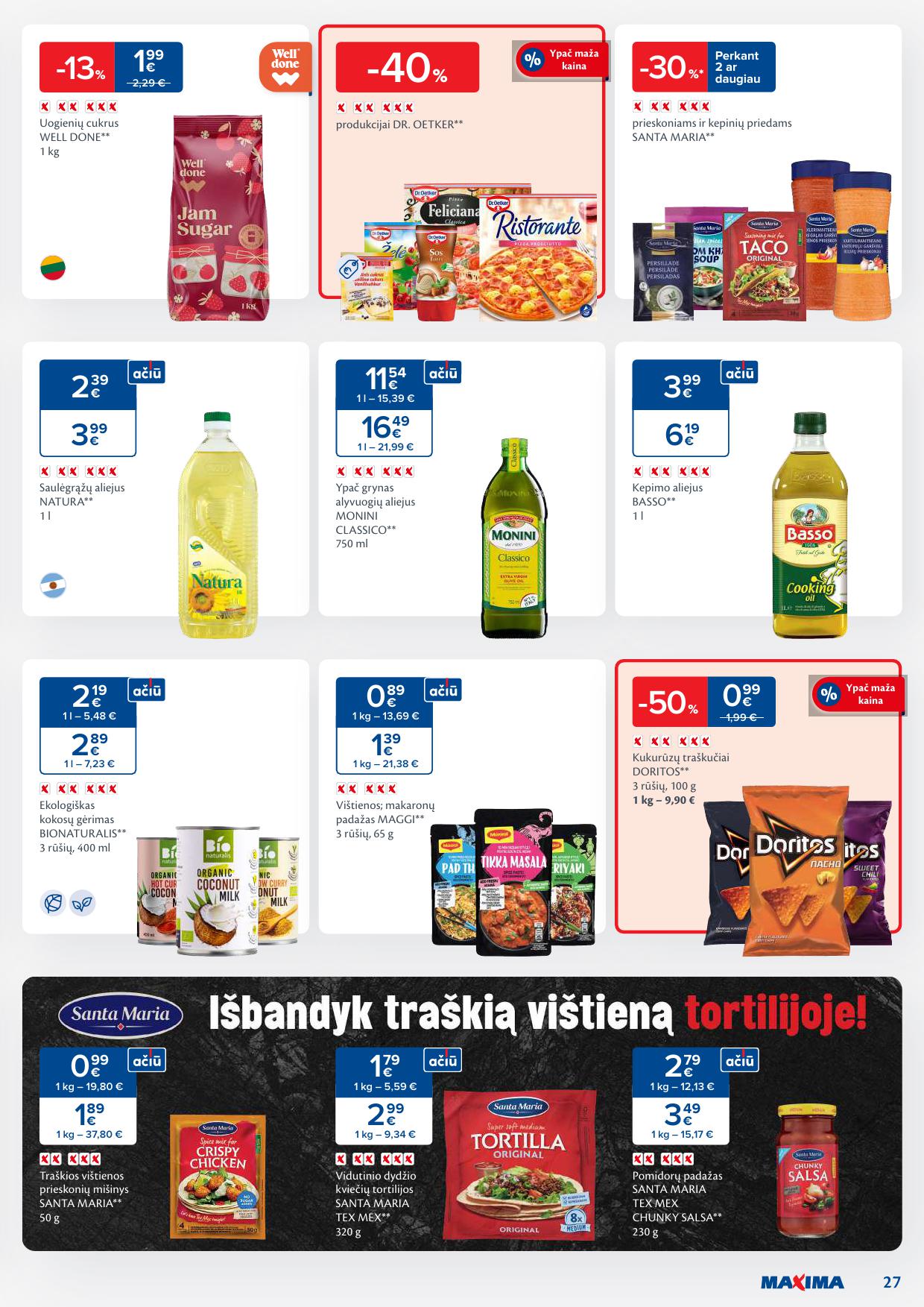Naujausias MAXIMA kaininis katalogas 2024.06.18 - 2024.06.24