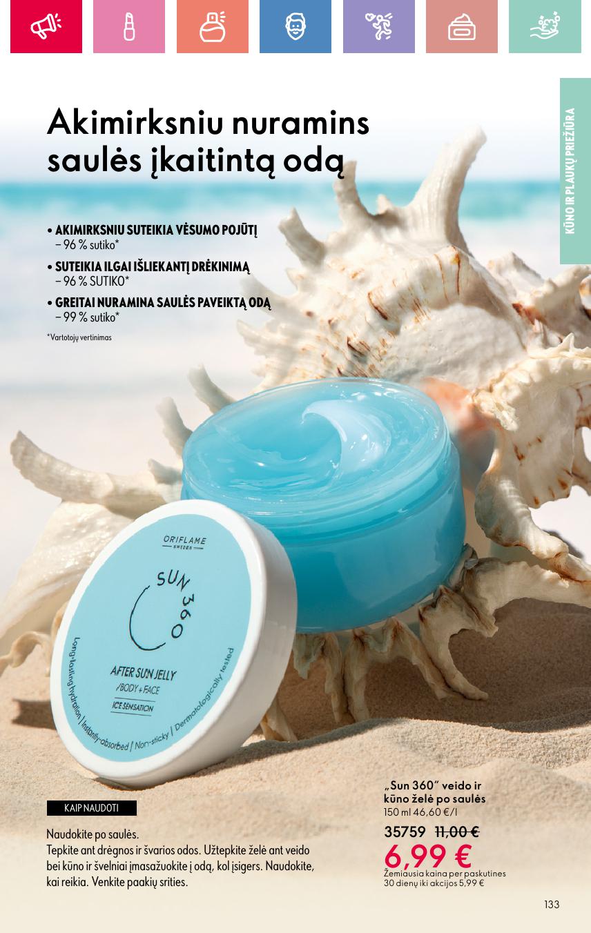 ORIFLAME katalogas galioja 2025.08.03 - 2025.08.23