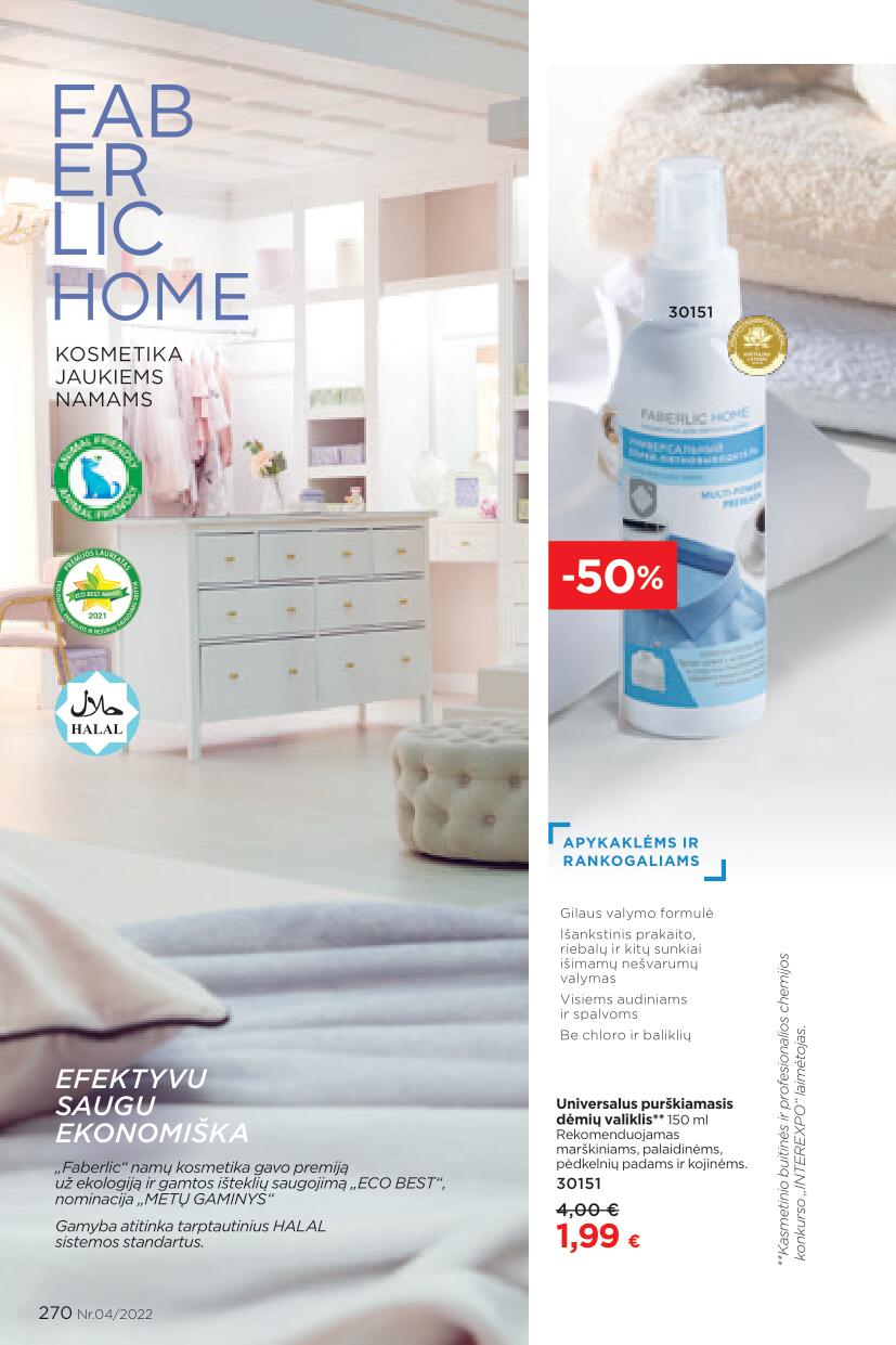 FABERLIC katalogas Nr.4 galioja 2022.02.21 - 2022.03.13