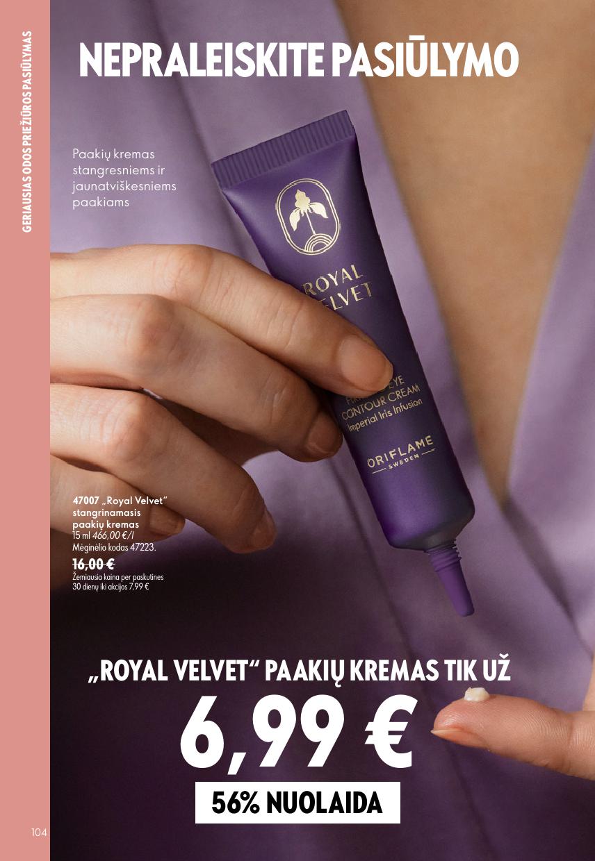 ORIFLAME  katalogas galioja 2026.07.15 - 2026.08.04