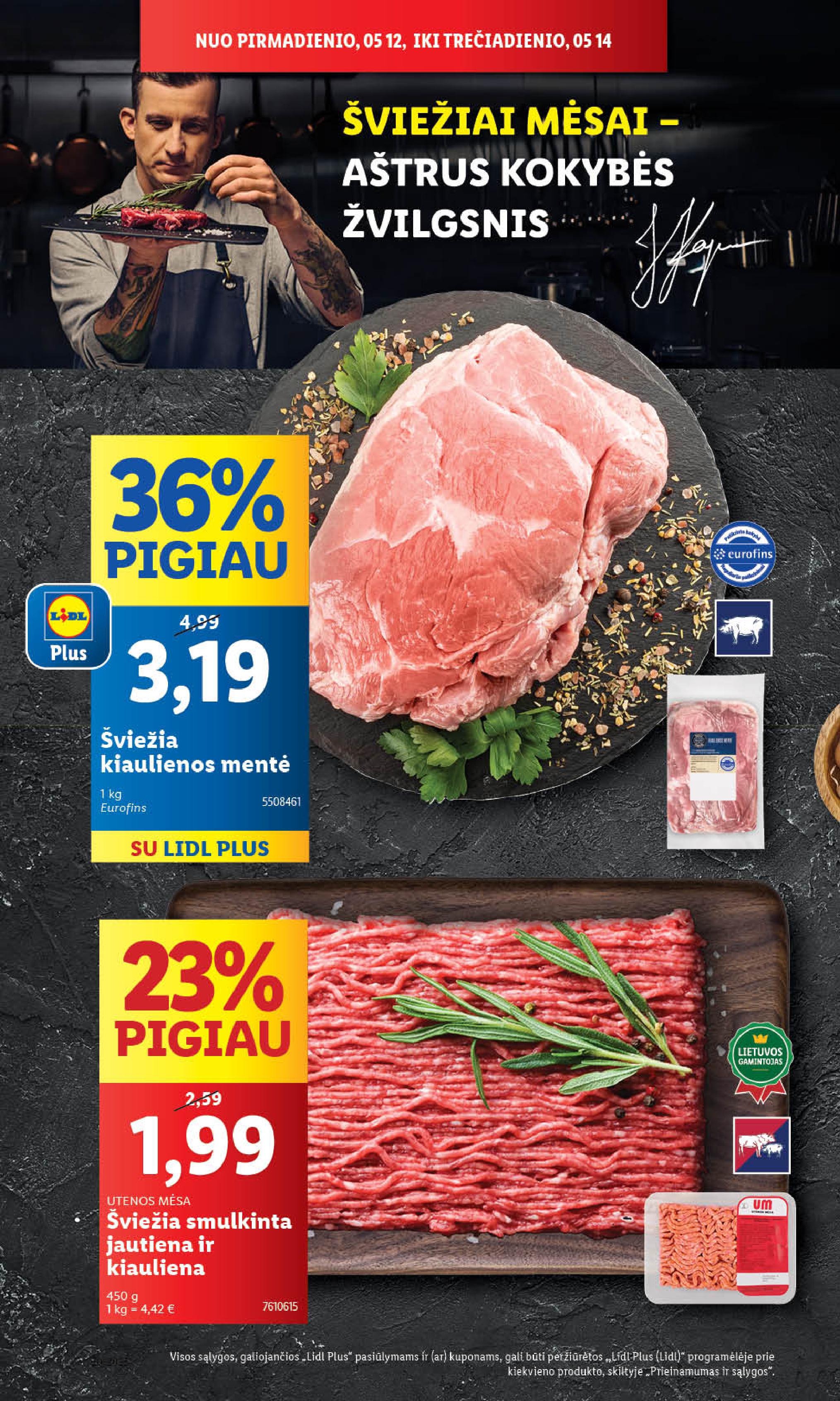 Naujausias LIDL kaininis katalogas 2025.05.12 - 2025.05.18