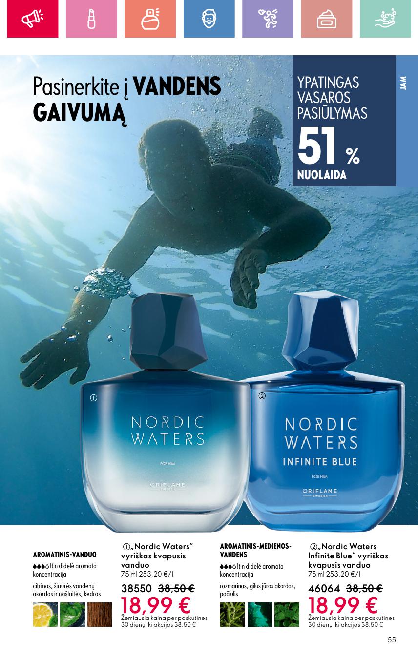 Naujas ORIFLAME katalogas galioja 2025.06.22 - 2025.07.12