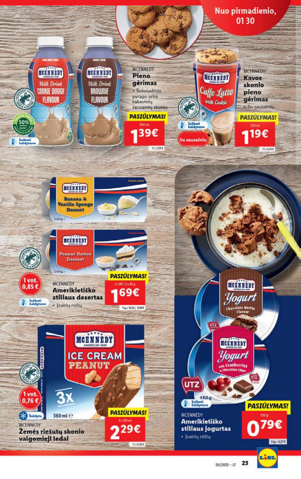 Naujausias LIDL kaininis katalogas 2023.01.30 - 2023.02.05