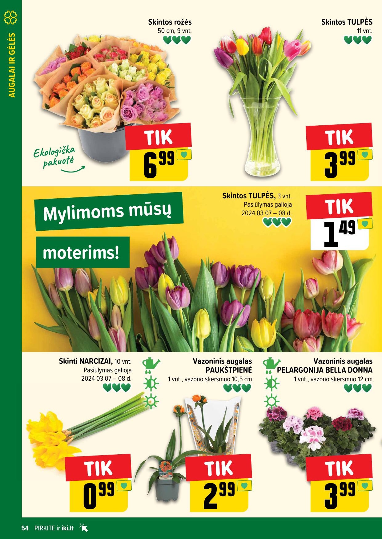 Naujausias IKI kaininis katalogas 2024.03.04 - 2024.03.10
