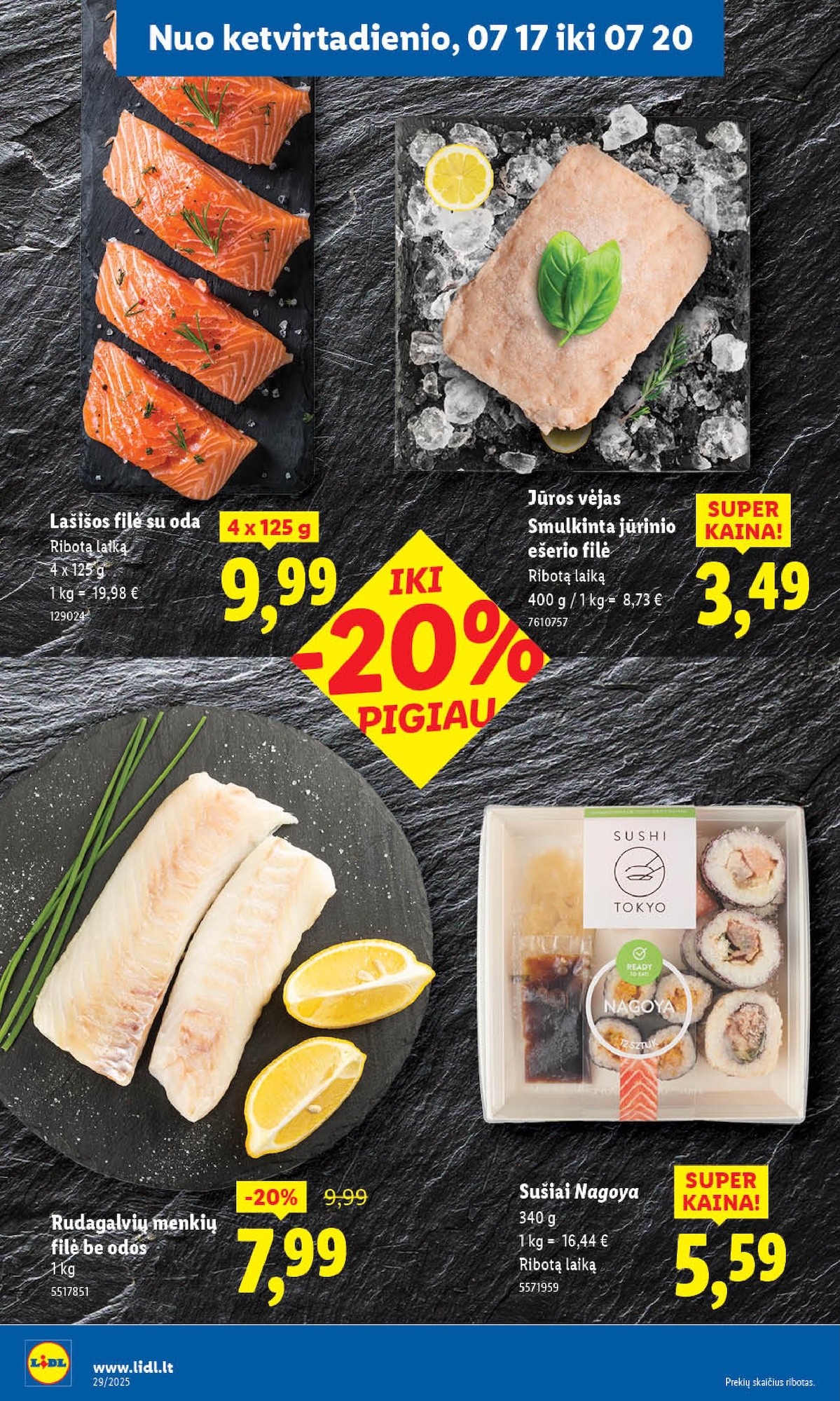 Naujausias LIDL kaininis katalogas 2025.07.14 - 2025.07.20