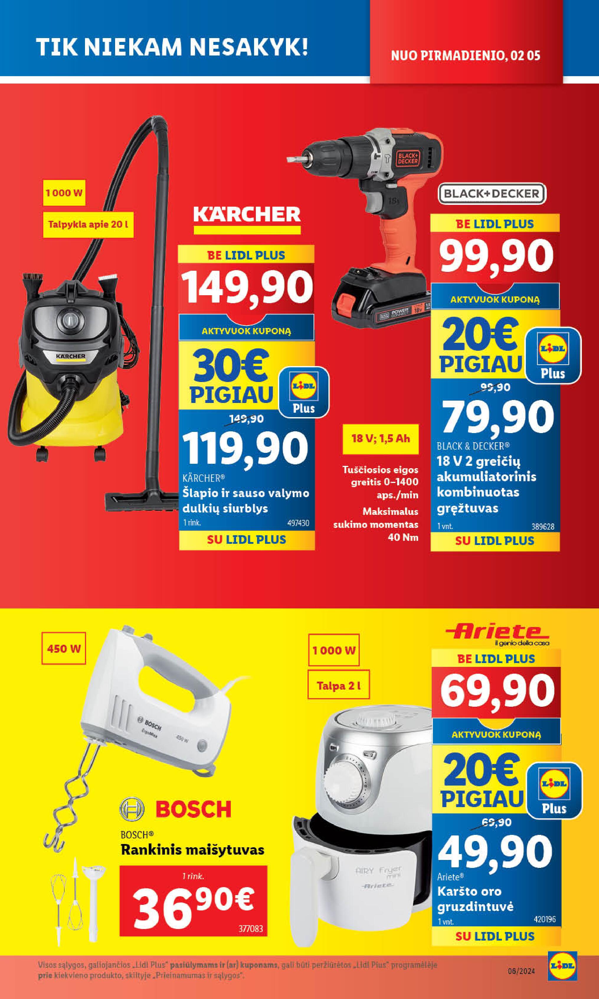 Naujausias LIDL kaininis katalogas 2024.02.05 - 2024.02.11