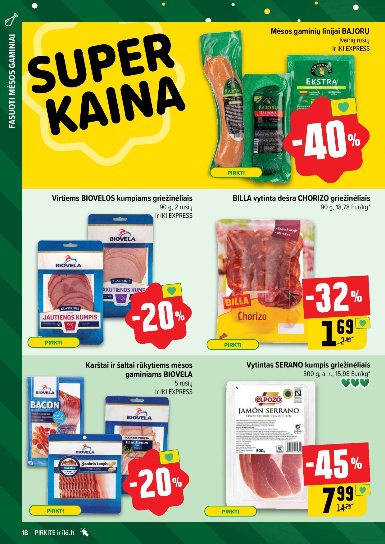 Naujausias IKI kaininis katalogas 2024.12.23 - 2024.12.29
