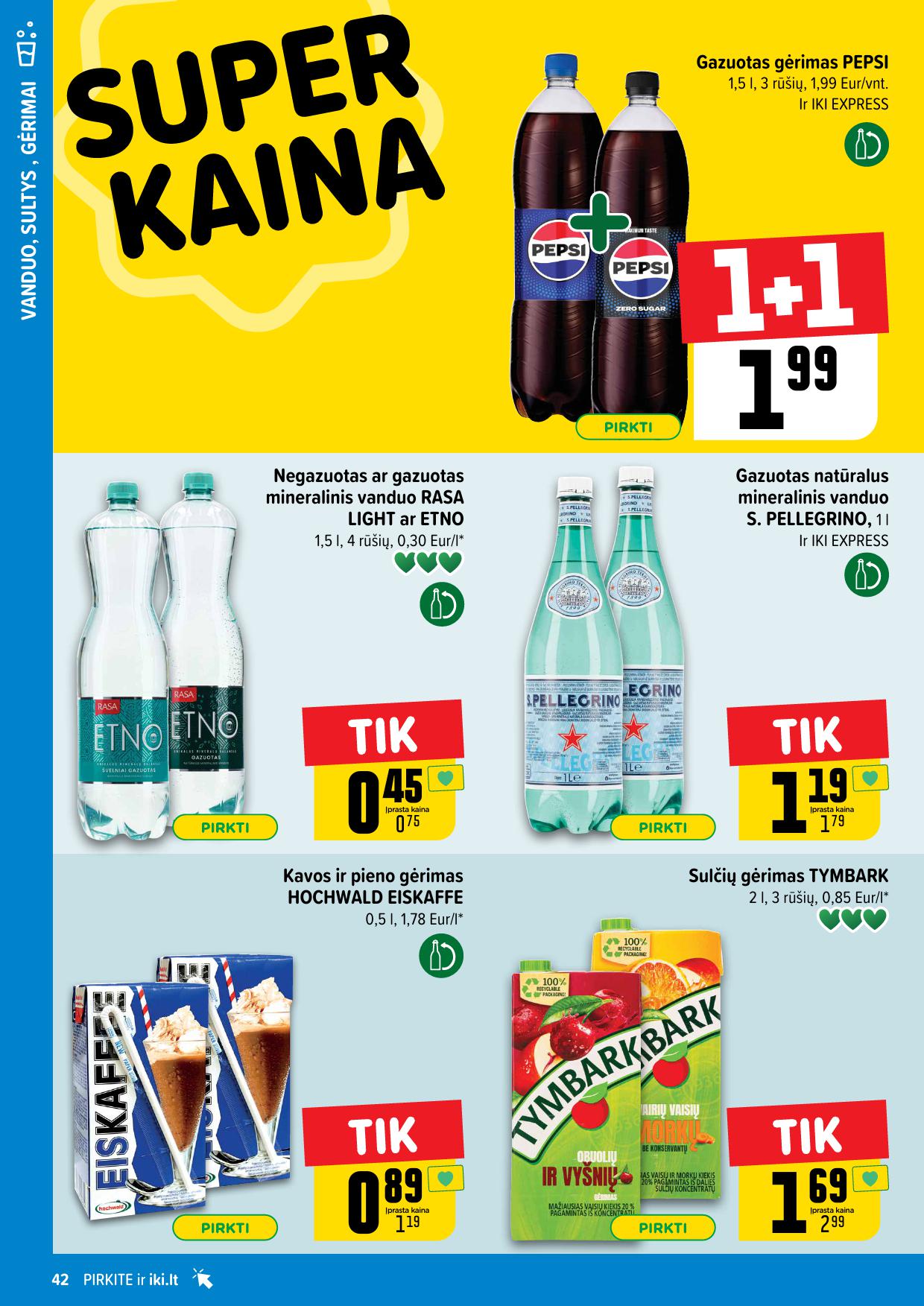 Naujausias IKI kaininis katalogas 2025.04.21 - 2025.04.27