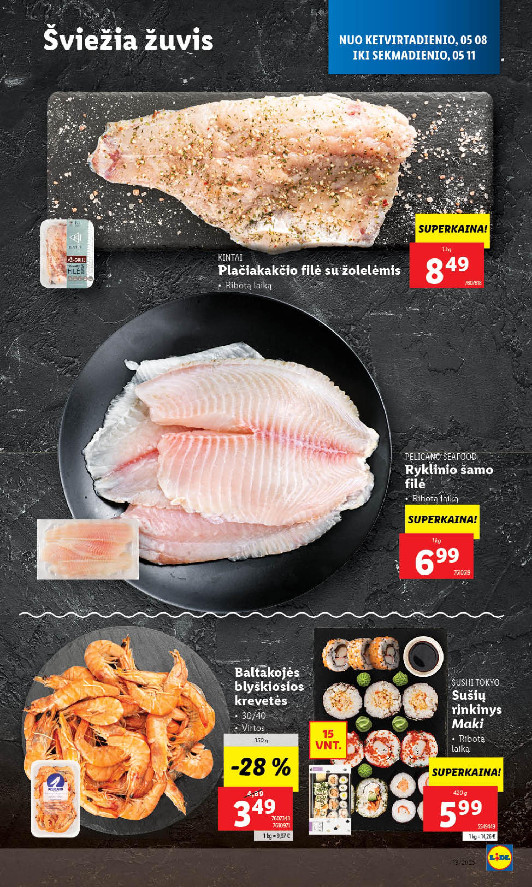 Naujausias LIDL kaininis katalogas 2025.05.05 - 2025.05.11