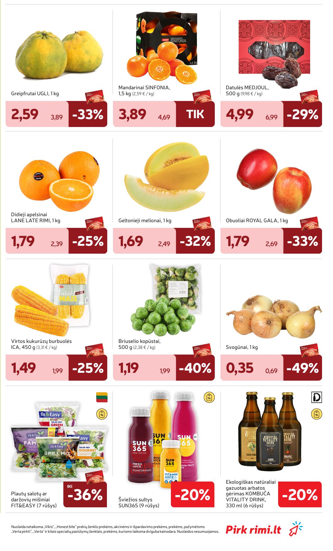 Naujausias RIMI kaininis katalogas 2026.02.24 - 2026.03.02