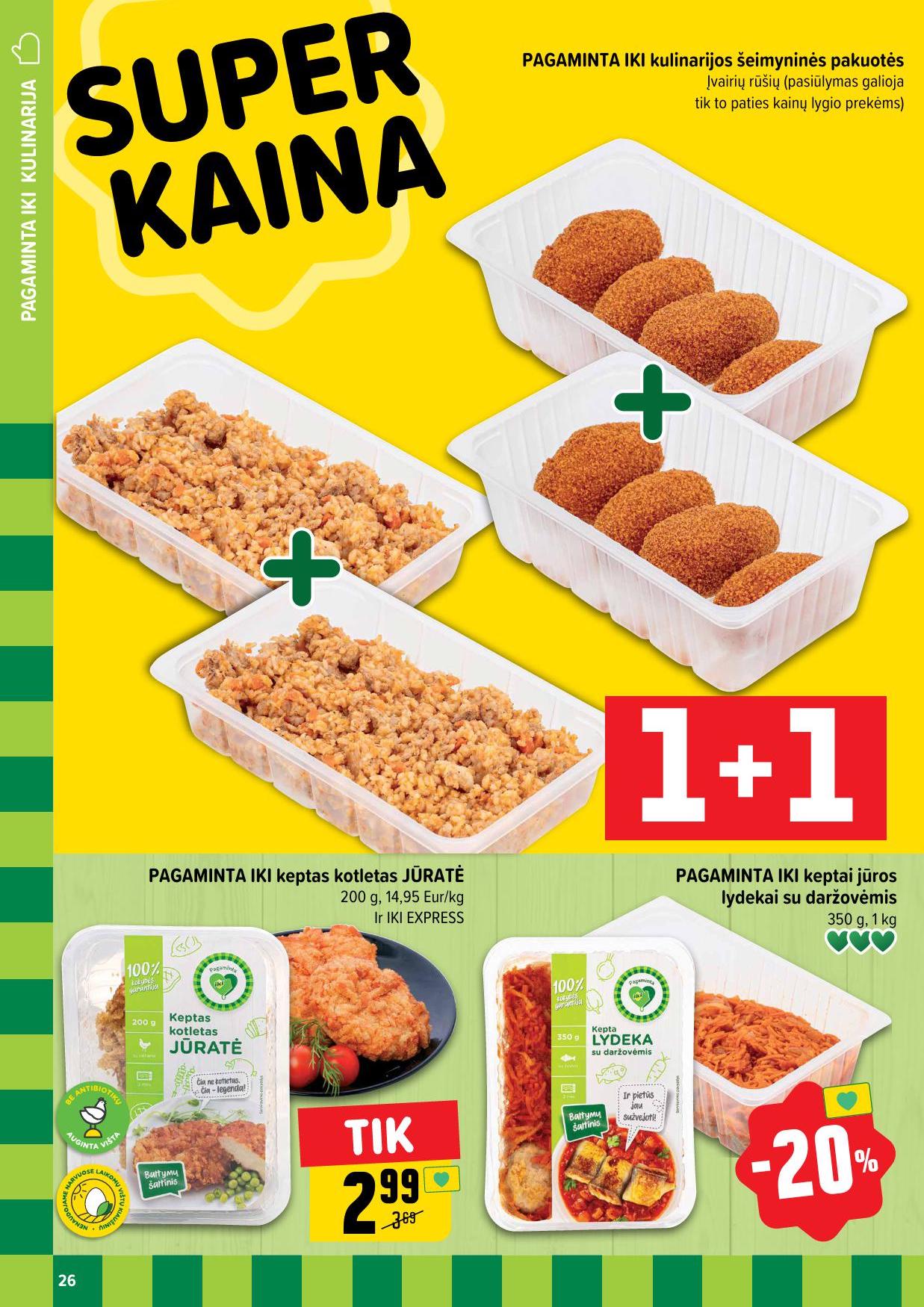 Naujausias IKI kaininis katalogas 2024.04.15 - 2024.04.21