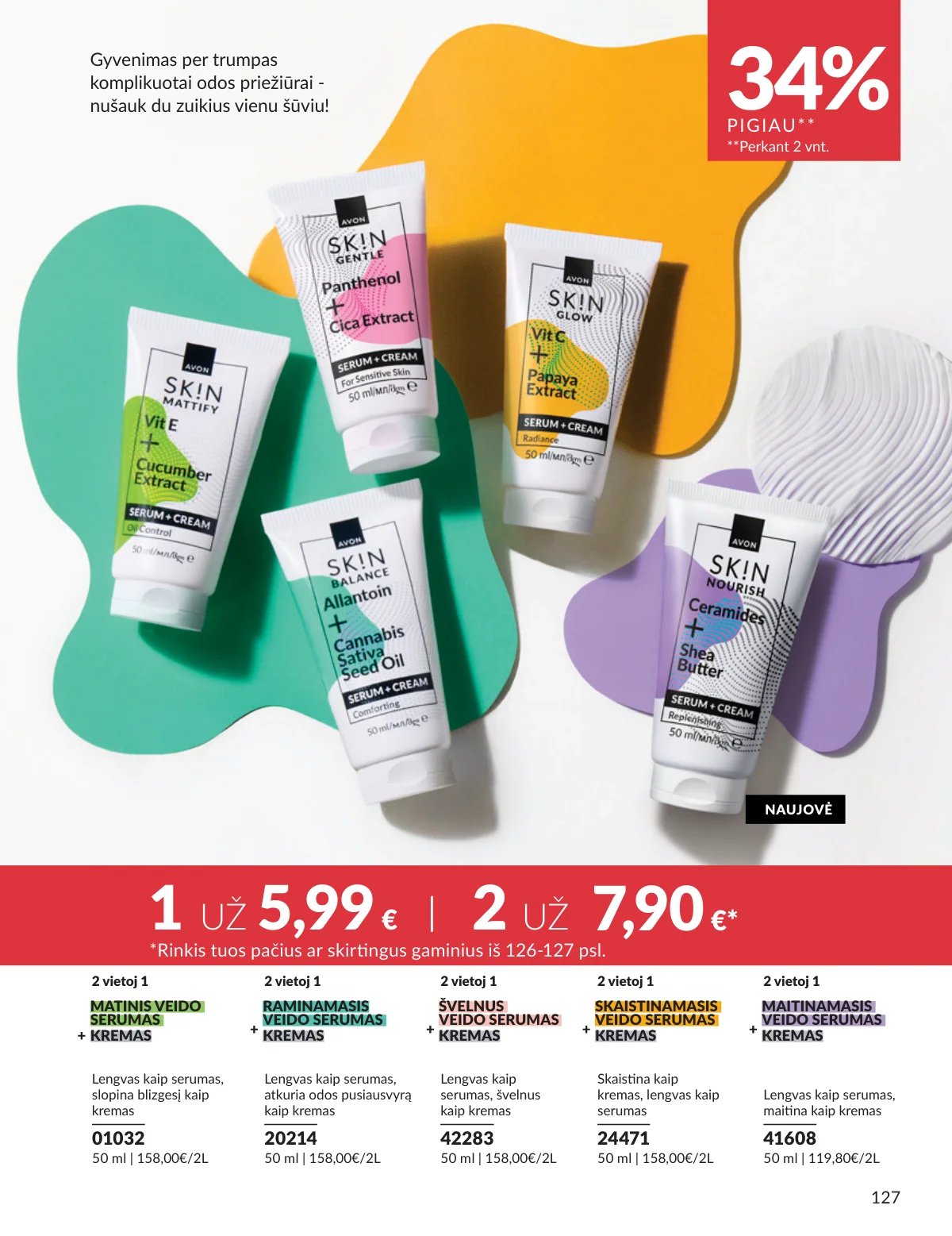 Naujas AVON katalogas galioja 2026.02.01 - 2026.02.28