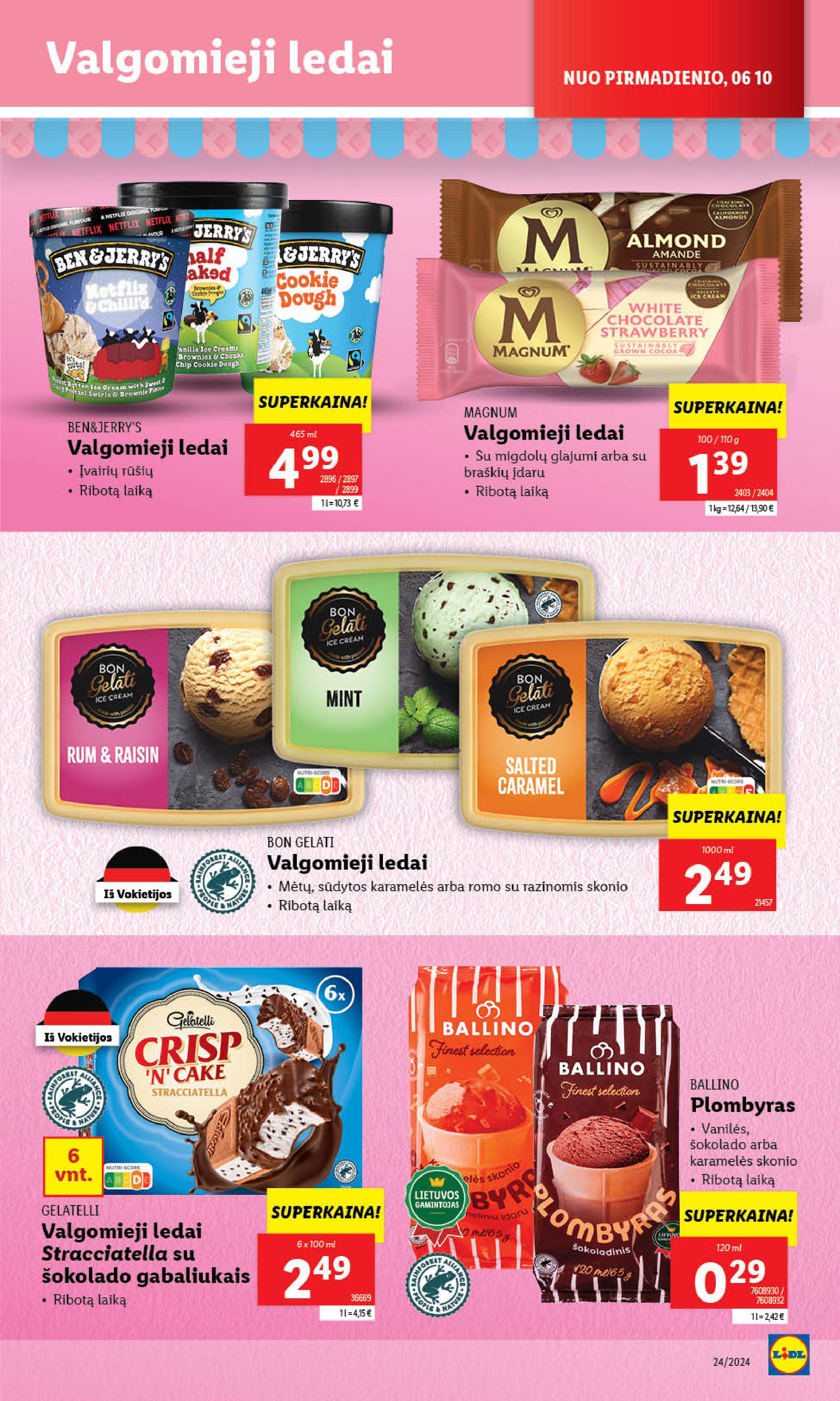 Naujausias LIDL kaininis katalogas 2024.06.10 - 2024.06.16