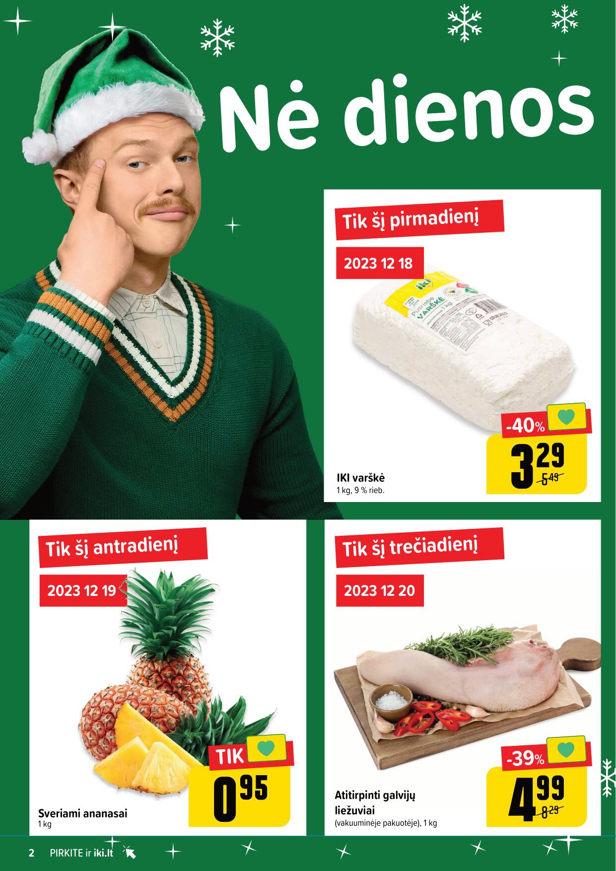 Naujausias IKI kaininis katalogas 2023.12.18 - 2023.12.26