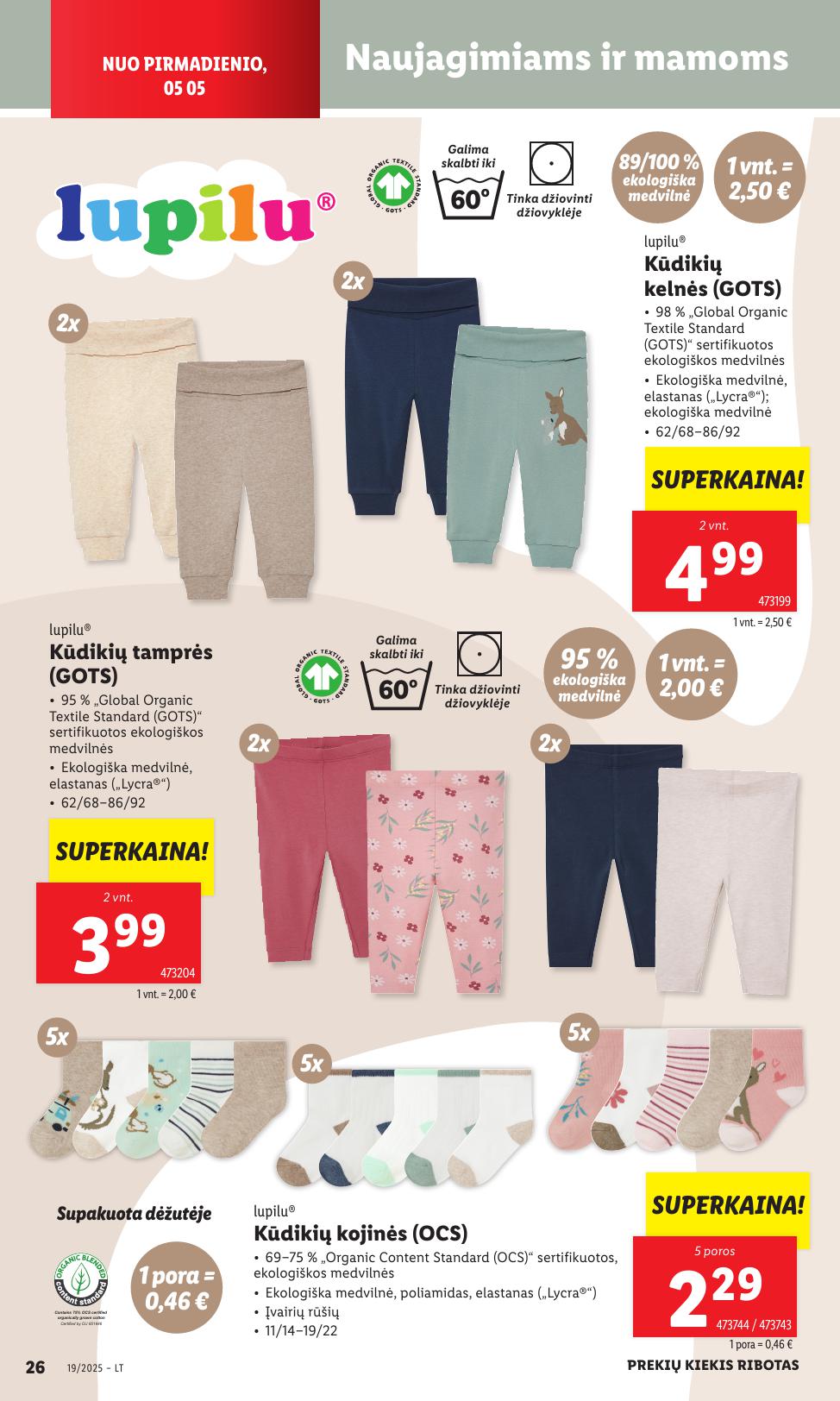 LIDL ne maisto prekių leidinys 2025.05.05 - 2025.05.11