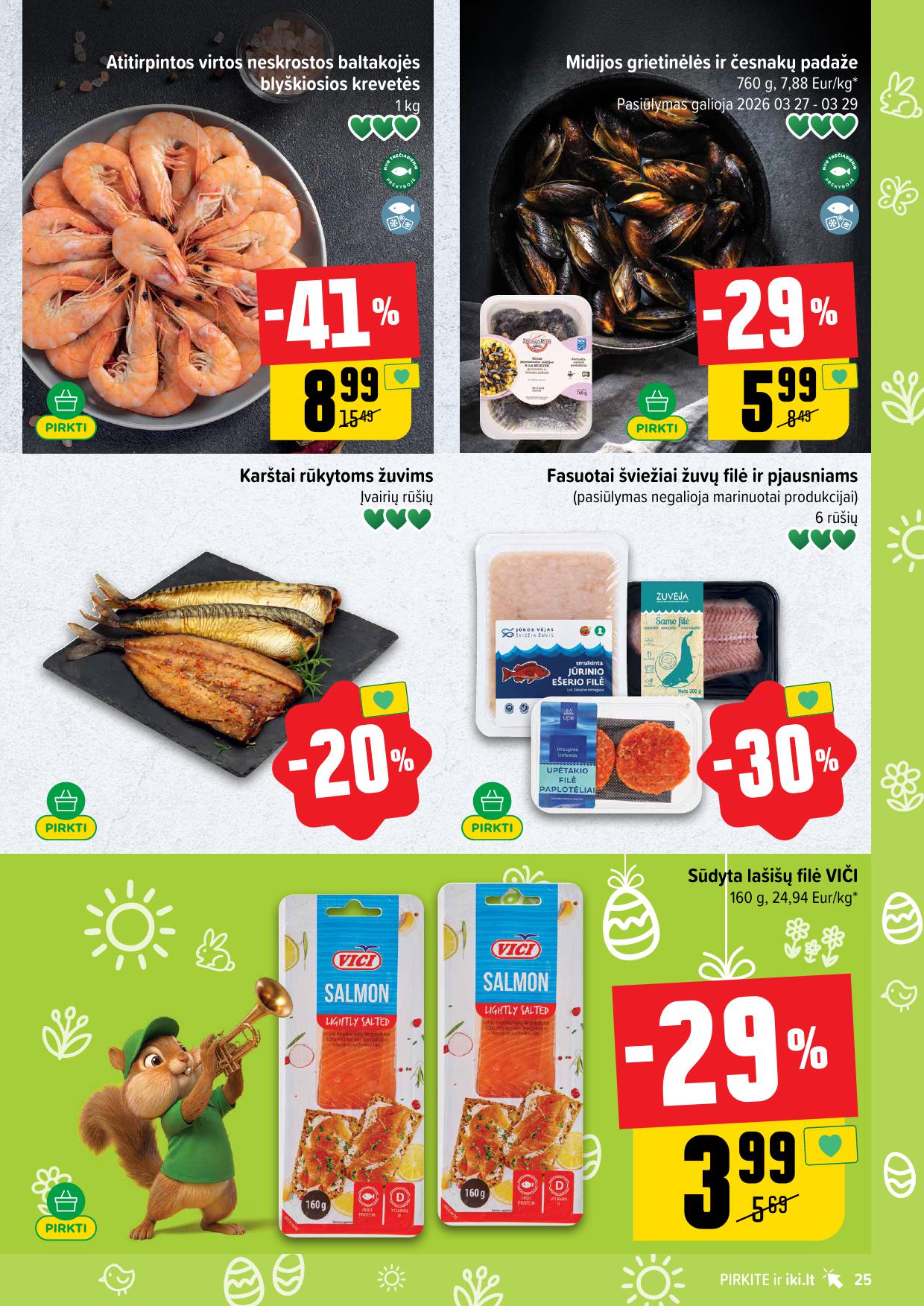 Naujausias IKI kaininis katalogas 2026.03.23 - 2026.03.29