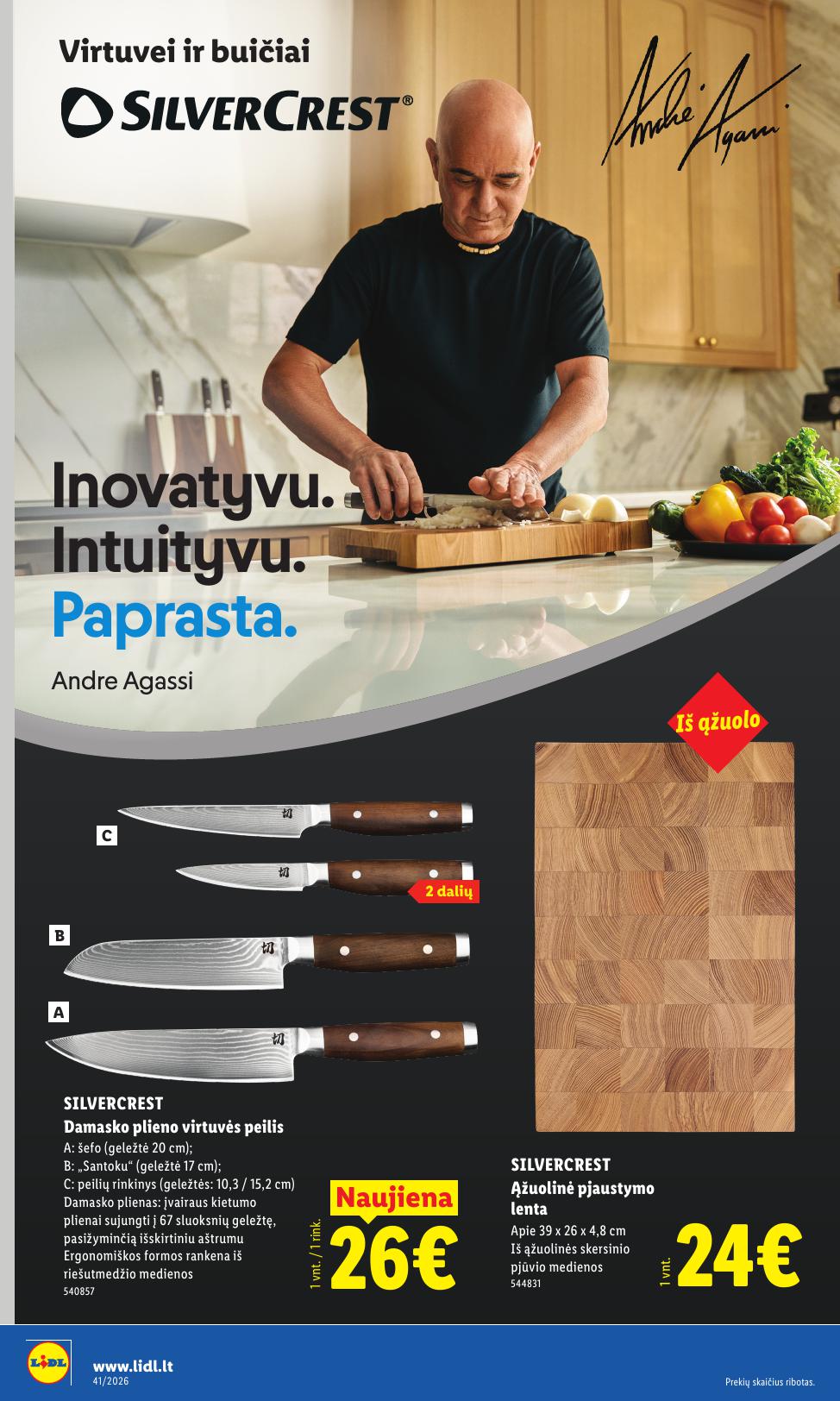 LIDL ne maisto prekių leidinys 2026.10.05 - 2026.10.11