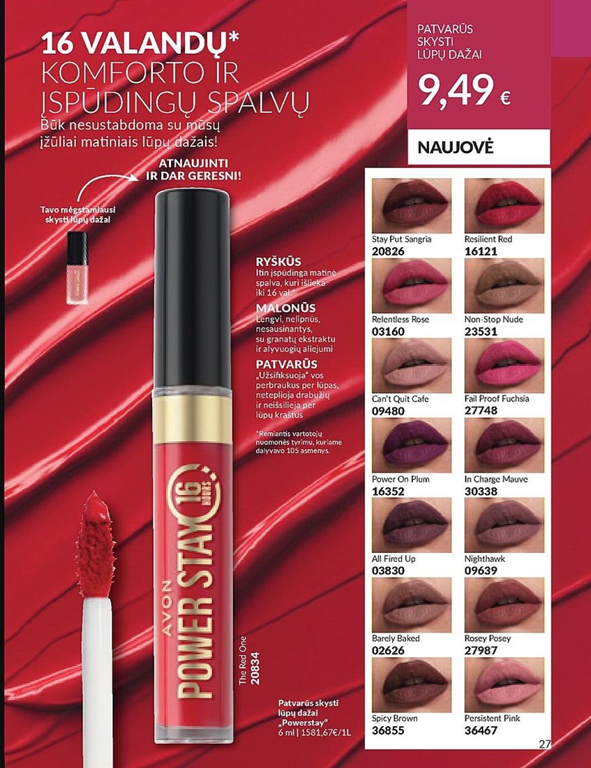 AVON katalogas galioja 2023.09.01 - 2023.09.30