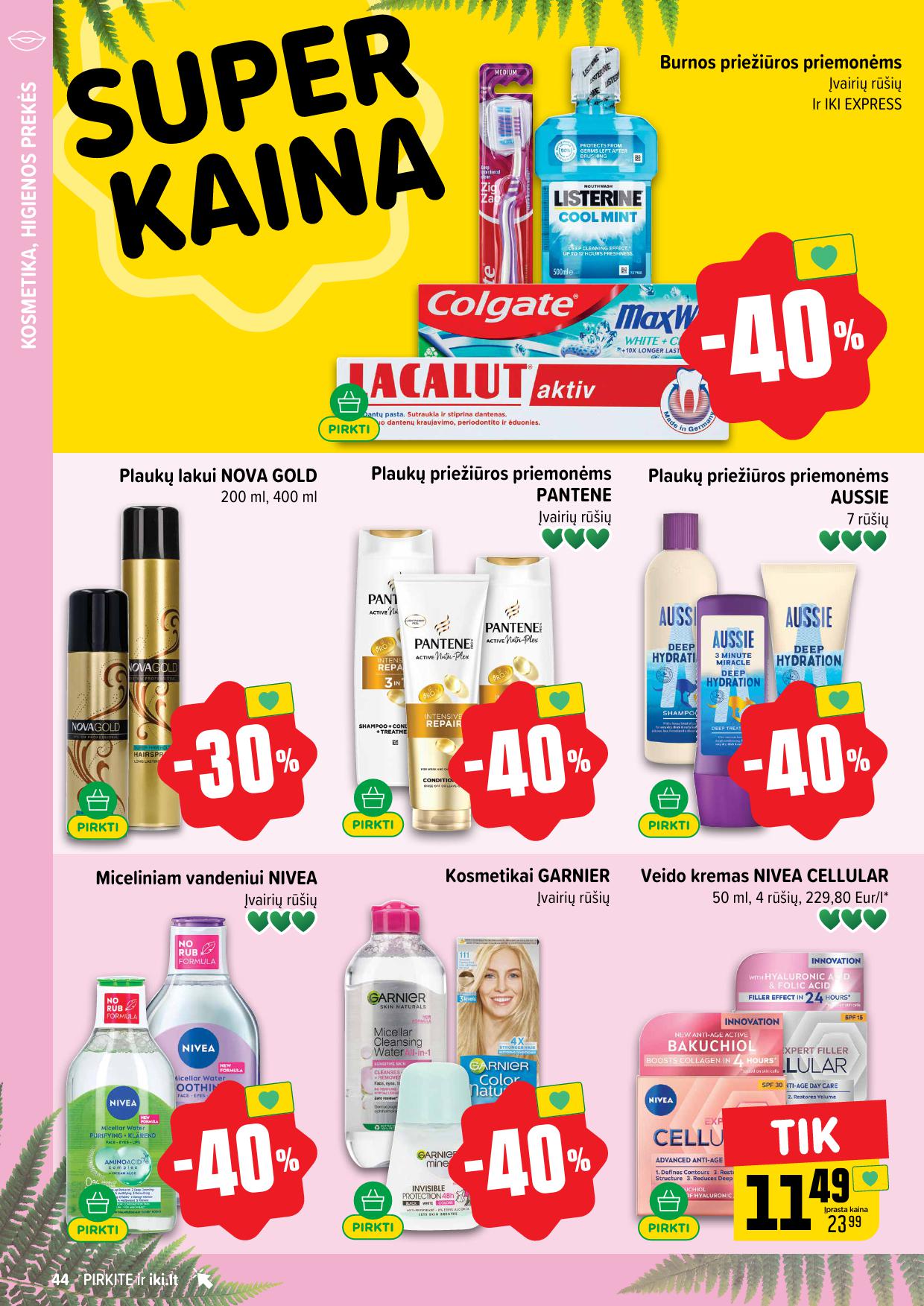 Naujausias IKI kaininis katalogas 2025.06.23 - 2025.06.29