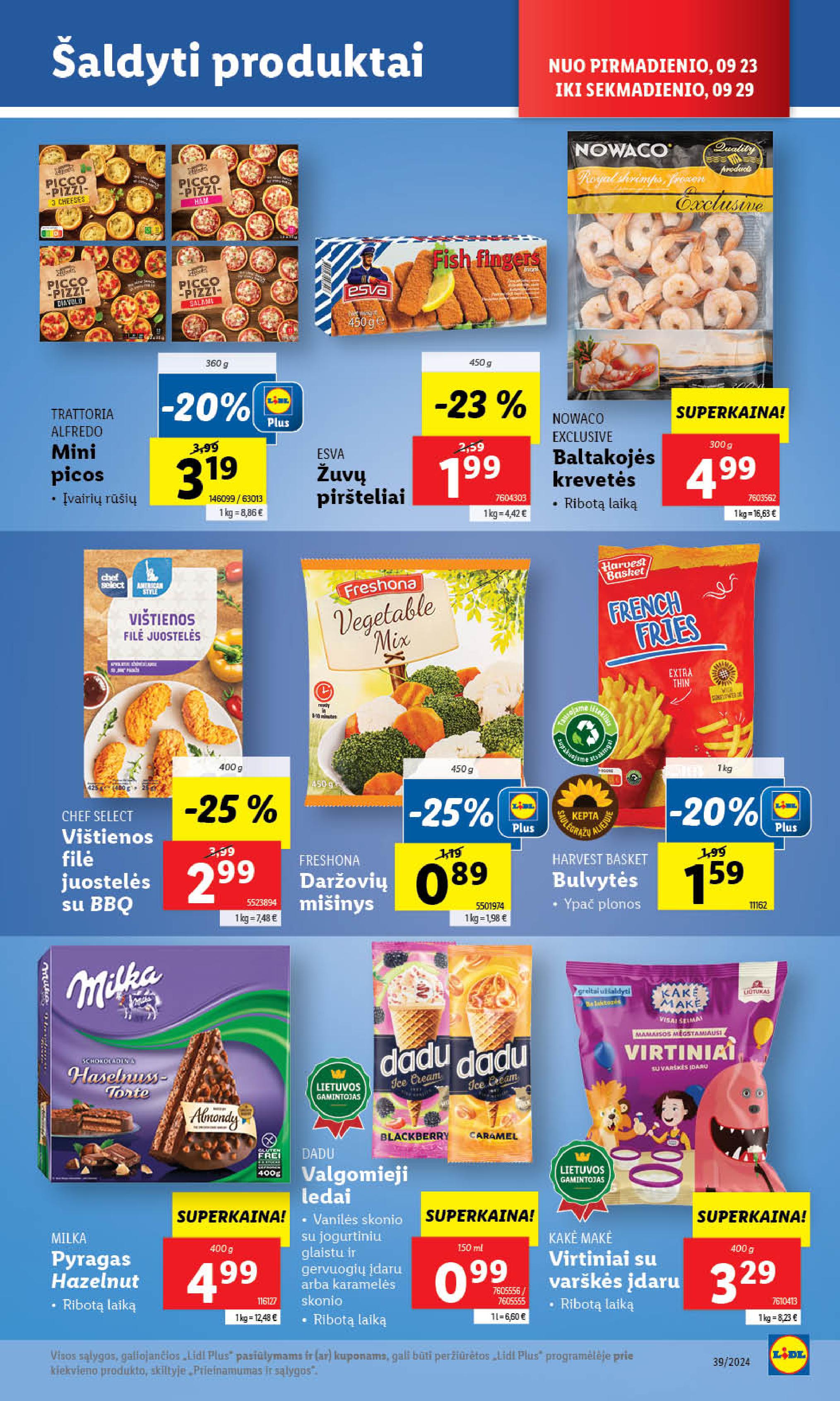 Naujausias LIDL kaininis katalogas 2024.09.23 - 2024.09.29