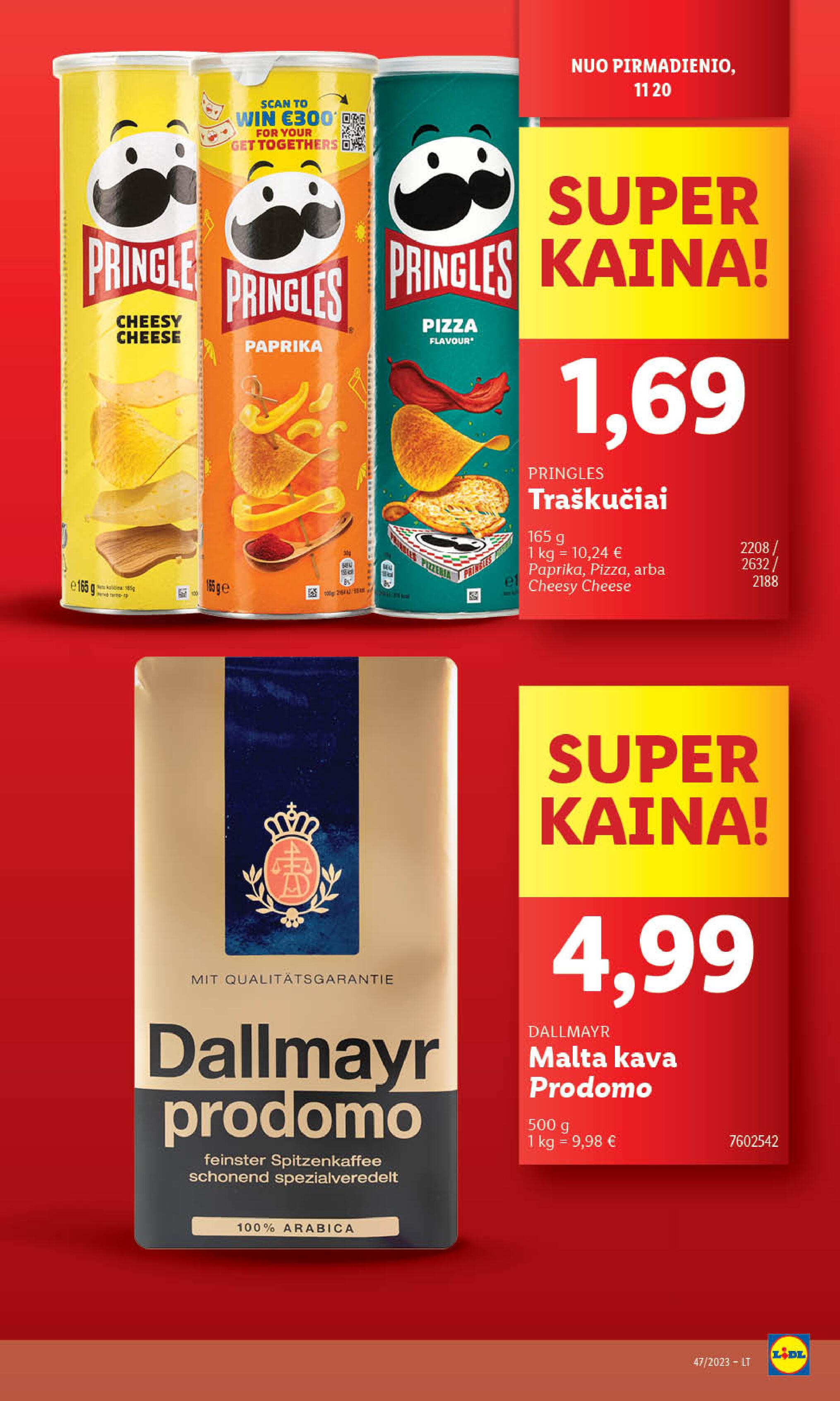 Naujausias LIDL kaininis katalogas 2023.11.20 - 2023.11.26