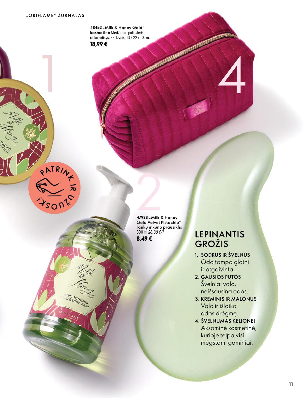 Naujas ORIFLAME katalogas galioja 2026.10.07 - 2026.11.17