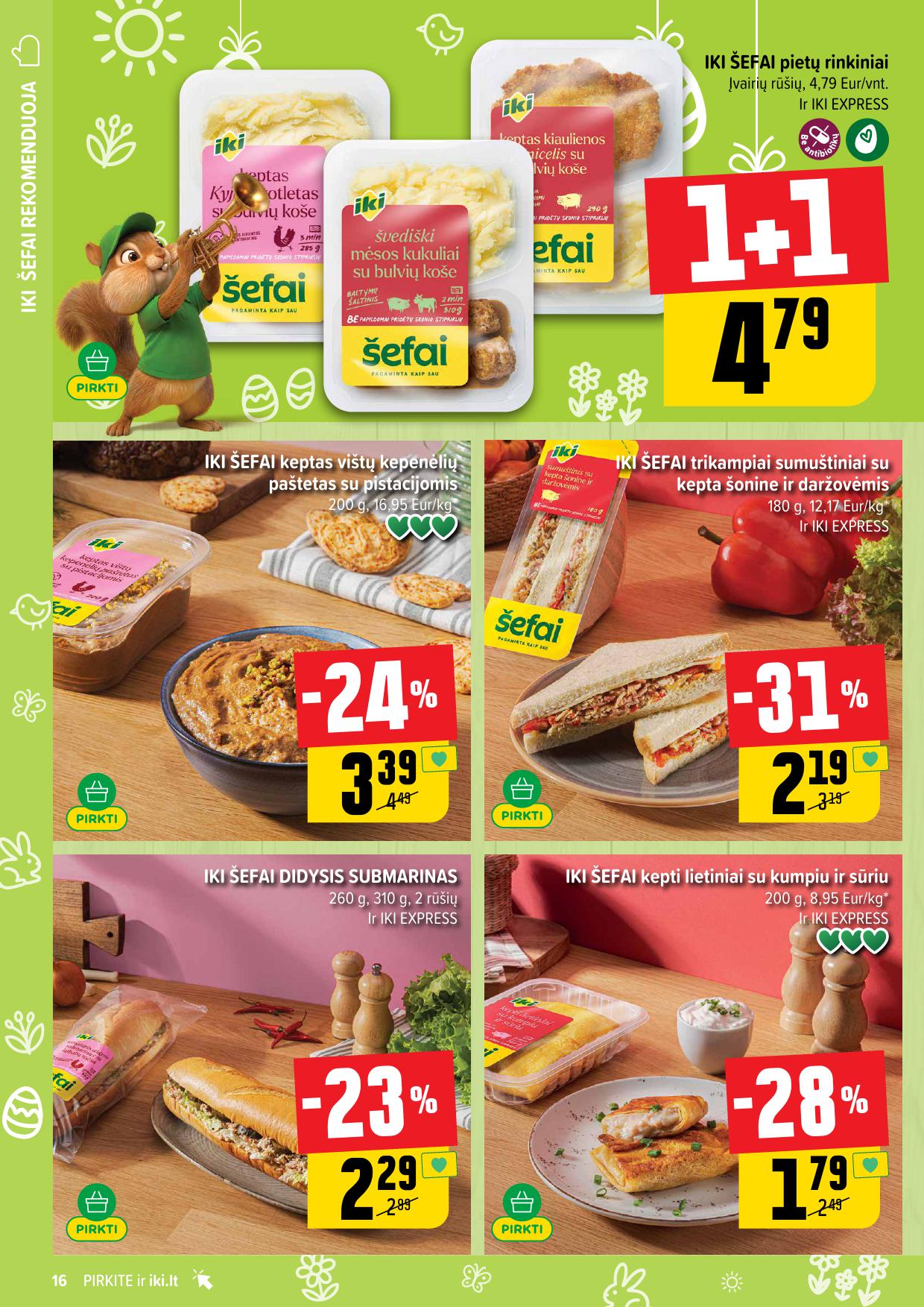 Naujausias IKI kaininis katalogas 2026.03.23 - 2026.03.29