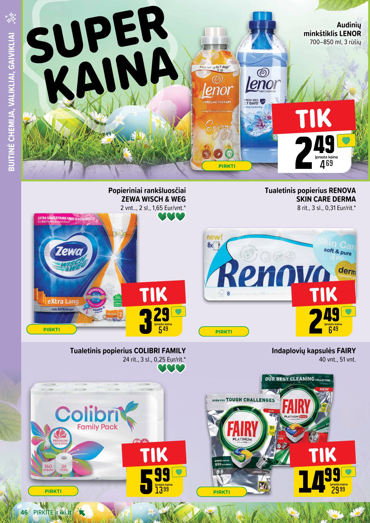 Naujausias IKI kaininis katalogas 2025.04.14 - 2025.04.19