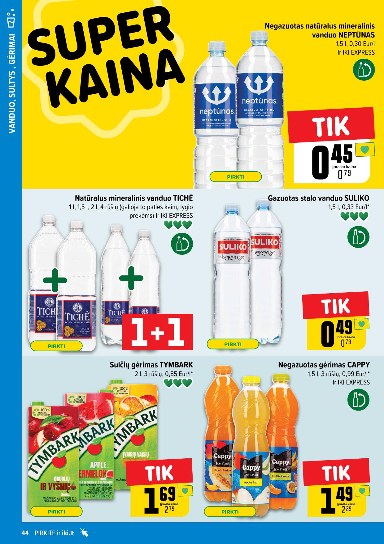 Naujausias IKI kaininis katalogas 2024.10.14 - 2024.10.20
