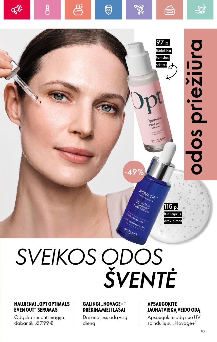 ORIFLAME katalogas galioja 2025.08.03 - 2025.08.23