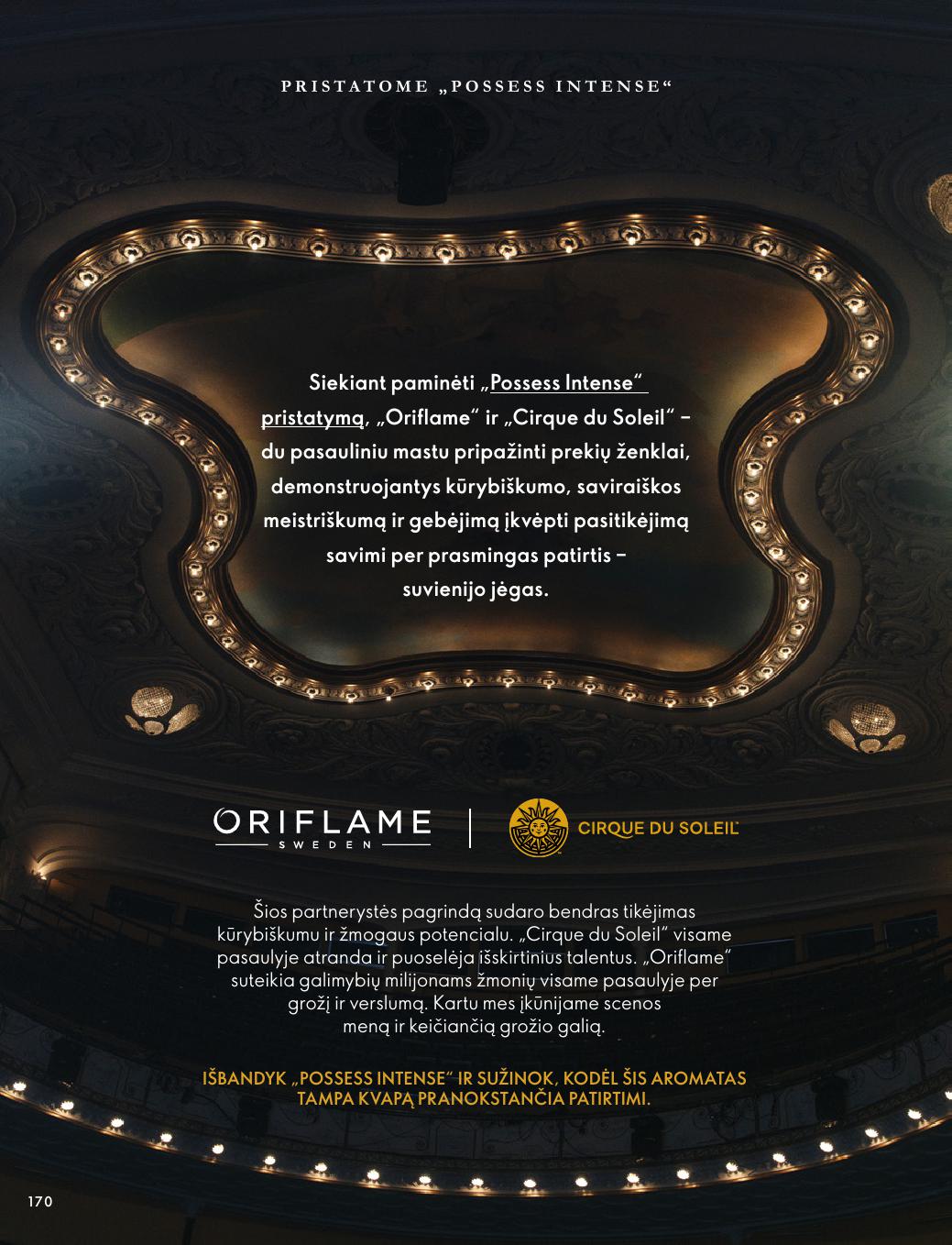 Naujas ORIFLAME katalogas galioja 2026.10.07 - 2026.11.17