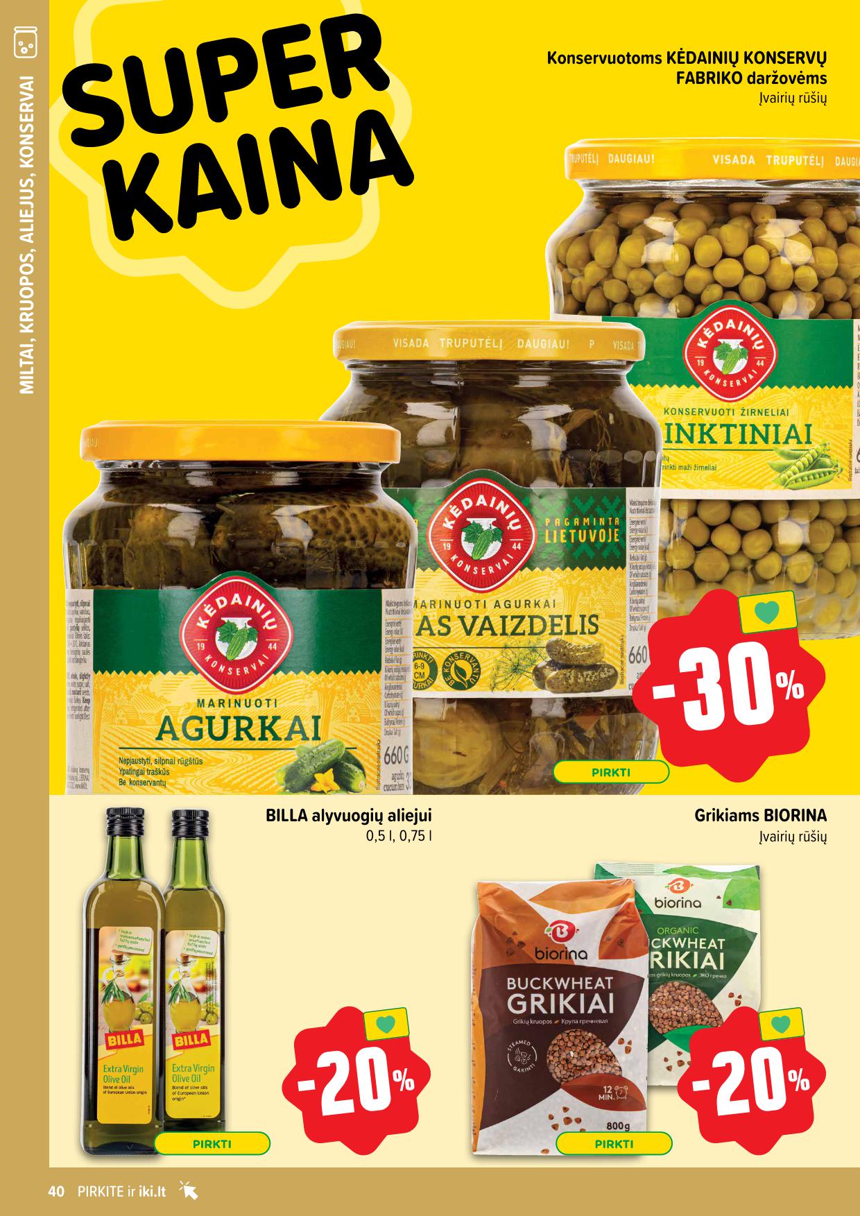 Naujausias IKI kaininis katalogas 2024.04.22 - 2024.04.28