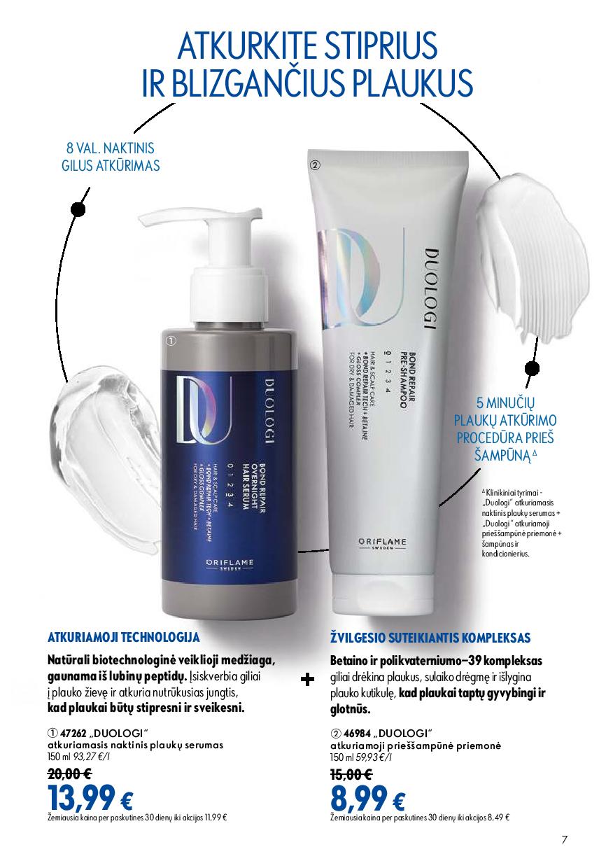 Naujas ORIFLAME  katalogas galioja 2026.08.26 - 2026.09.15