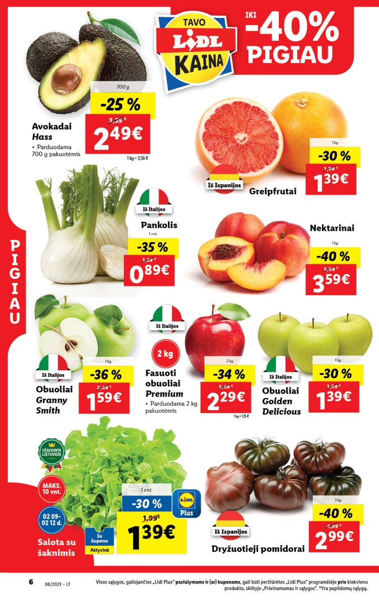 Naujausias LIDL kaininis katalogas 2023.02.06 - 2023.02.12