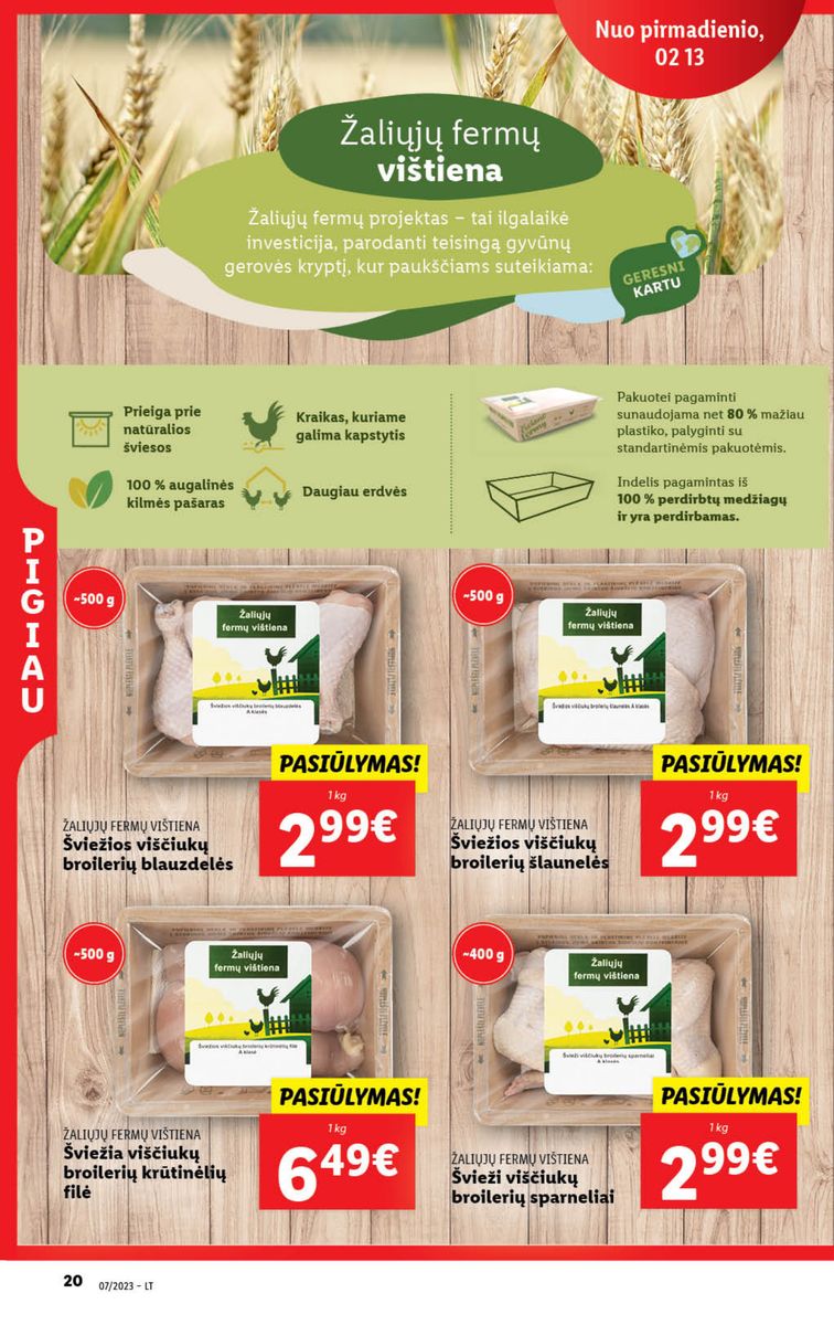 Naujausias LIDL kaininis katalogas 2023.02.13 - 2023.02.19 