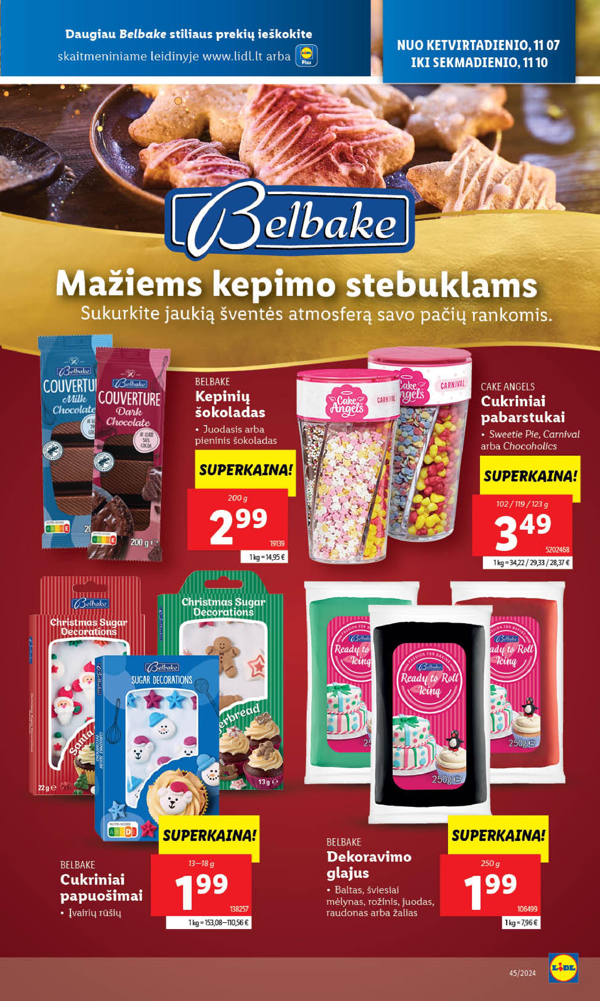 Naujausias LIDL kaininis katalogas 2024.11.04 - 2024.11.10