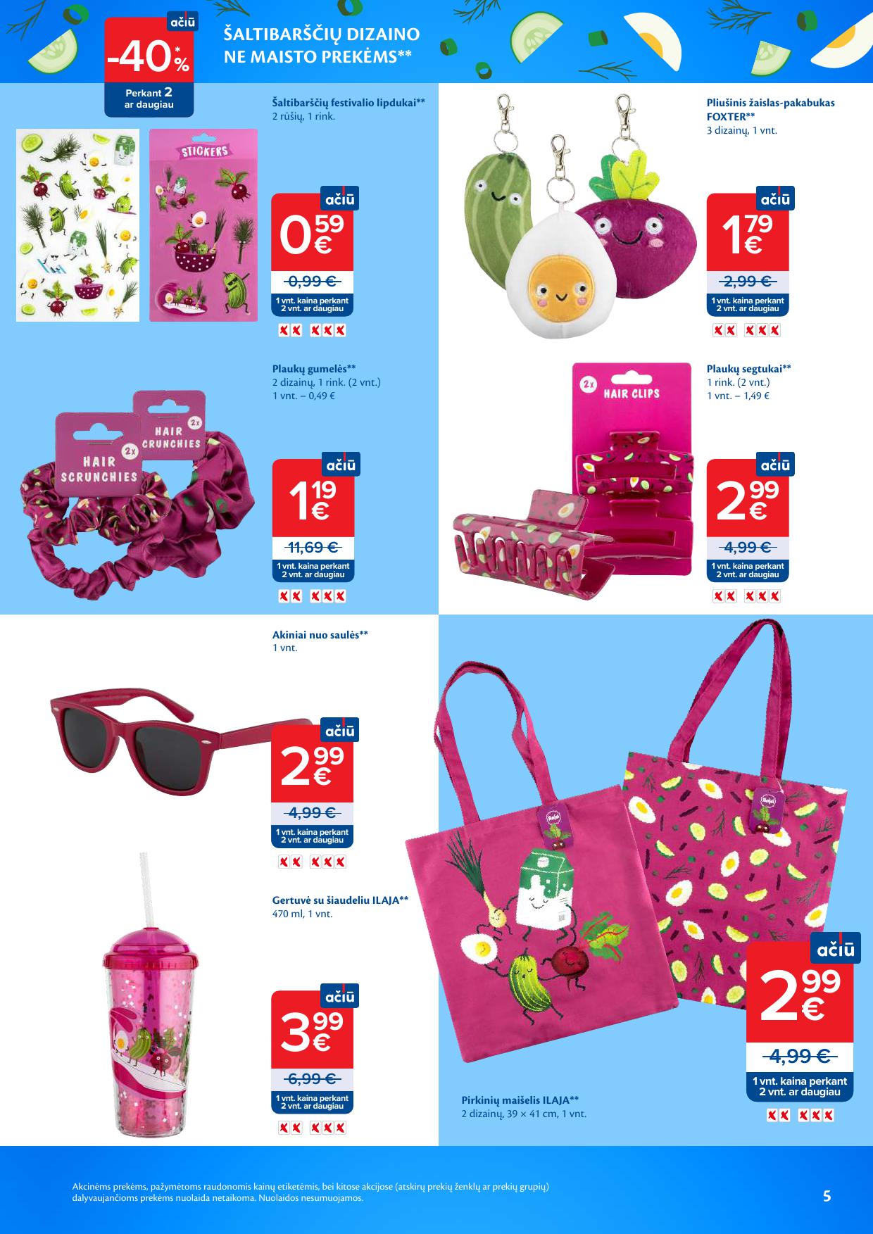 MAXIMA katalogas "ŠALTIBARŠČIŲ MĖNUO" 2026.04.21 - 2026.06.01