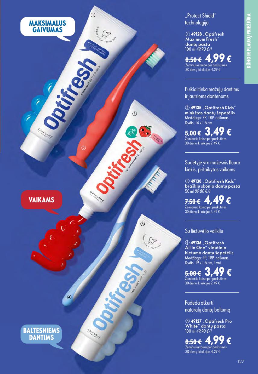 Naujas ORIFLAME  katalogas galioja 2026.08.05 - 2026.08.25