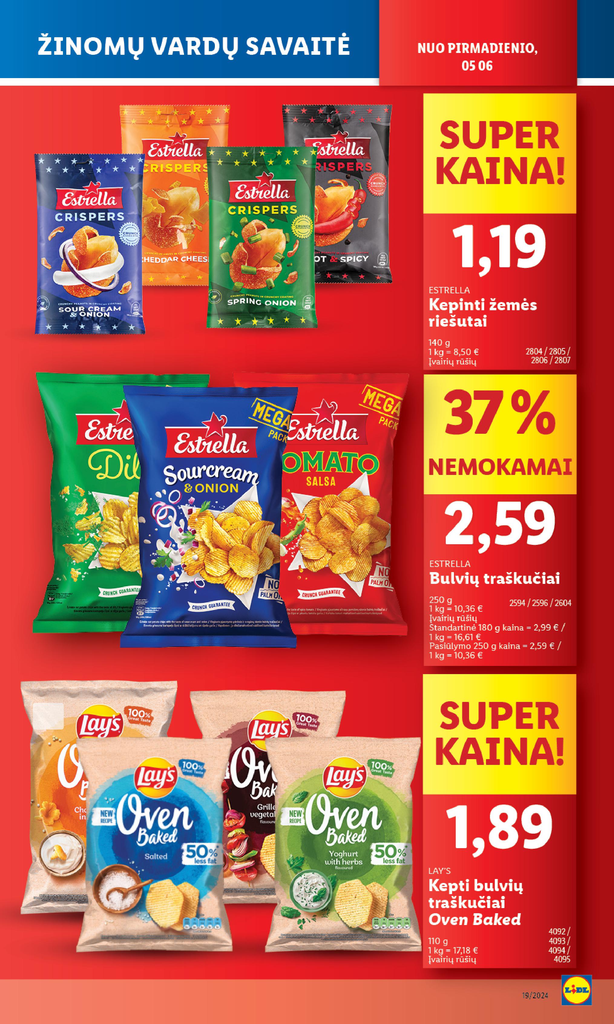 Naujausias LIDL kaininis katalogas 2024.05.06 - 2024.05.12
