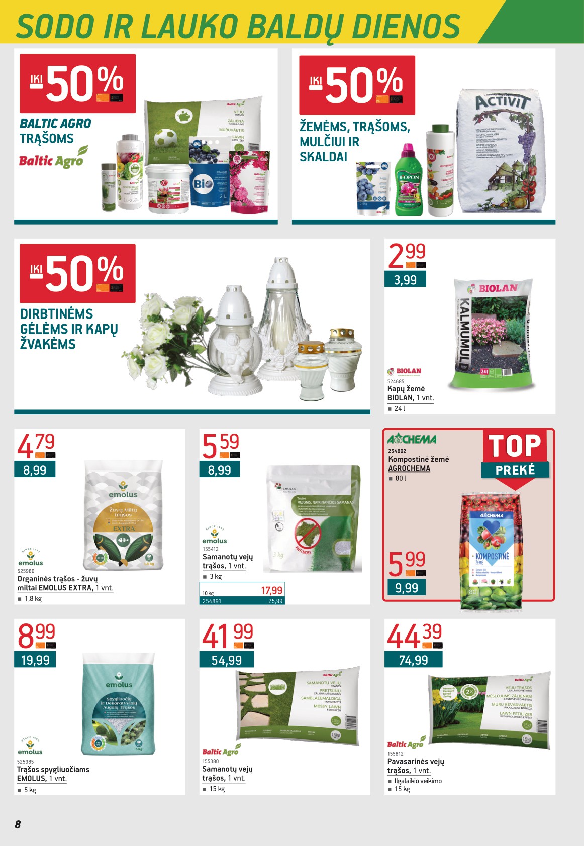 ERMITAŽAS akcijų ir nuolaidų leidinys 2026.04.01 - 2026.05.03