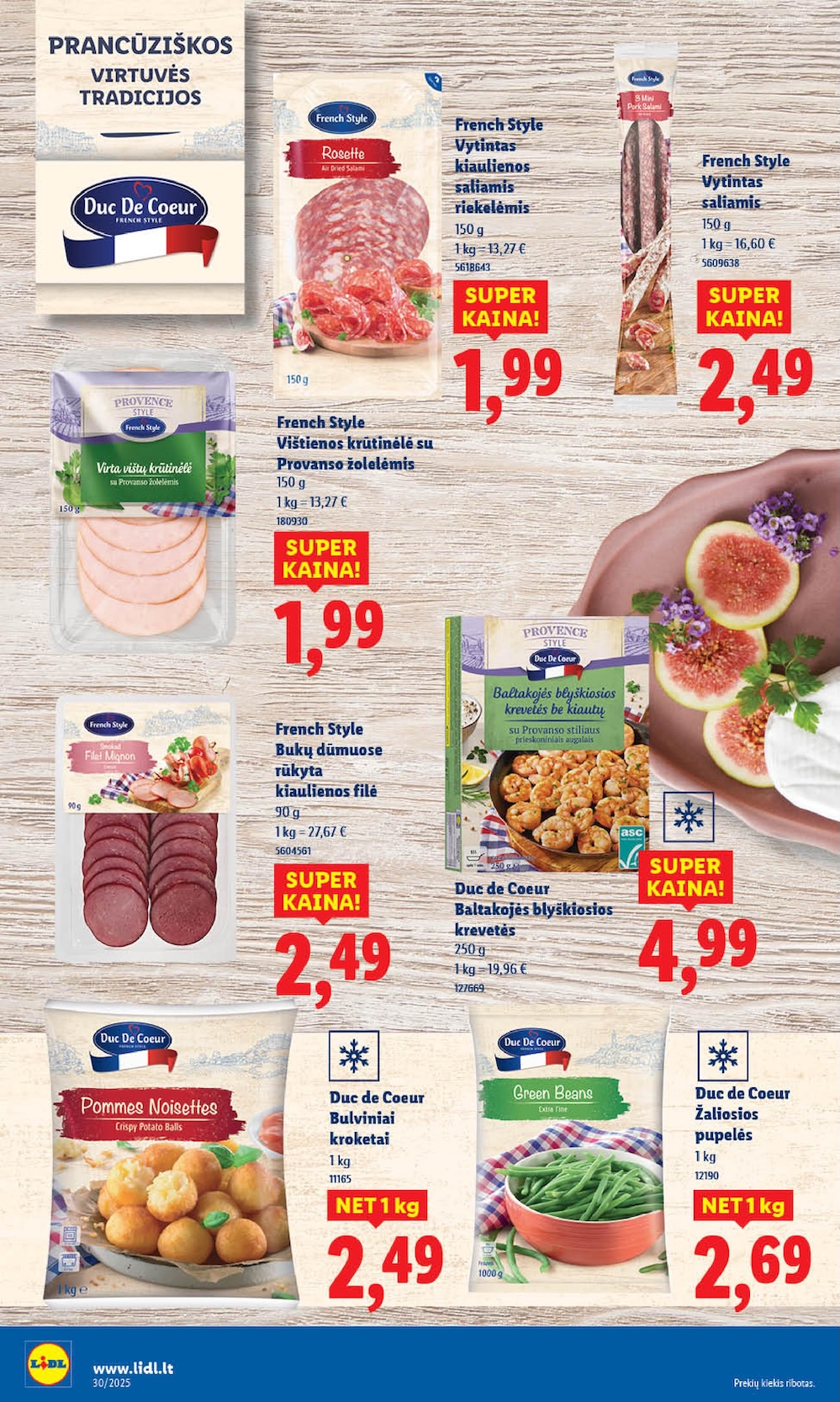 Naujausias LIDL kaininis katalogas 2025.07.21 - 2025.07.27