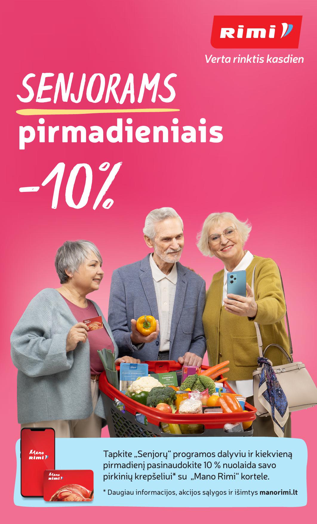 Naujausias RIMI kaininis katalogas 2025.07.22 - 2025.07.28
