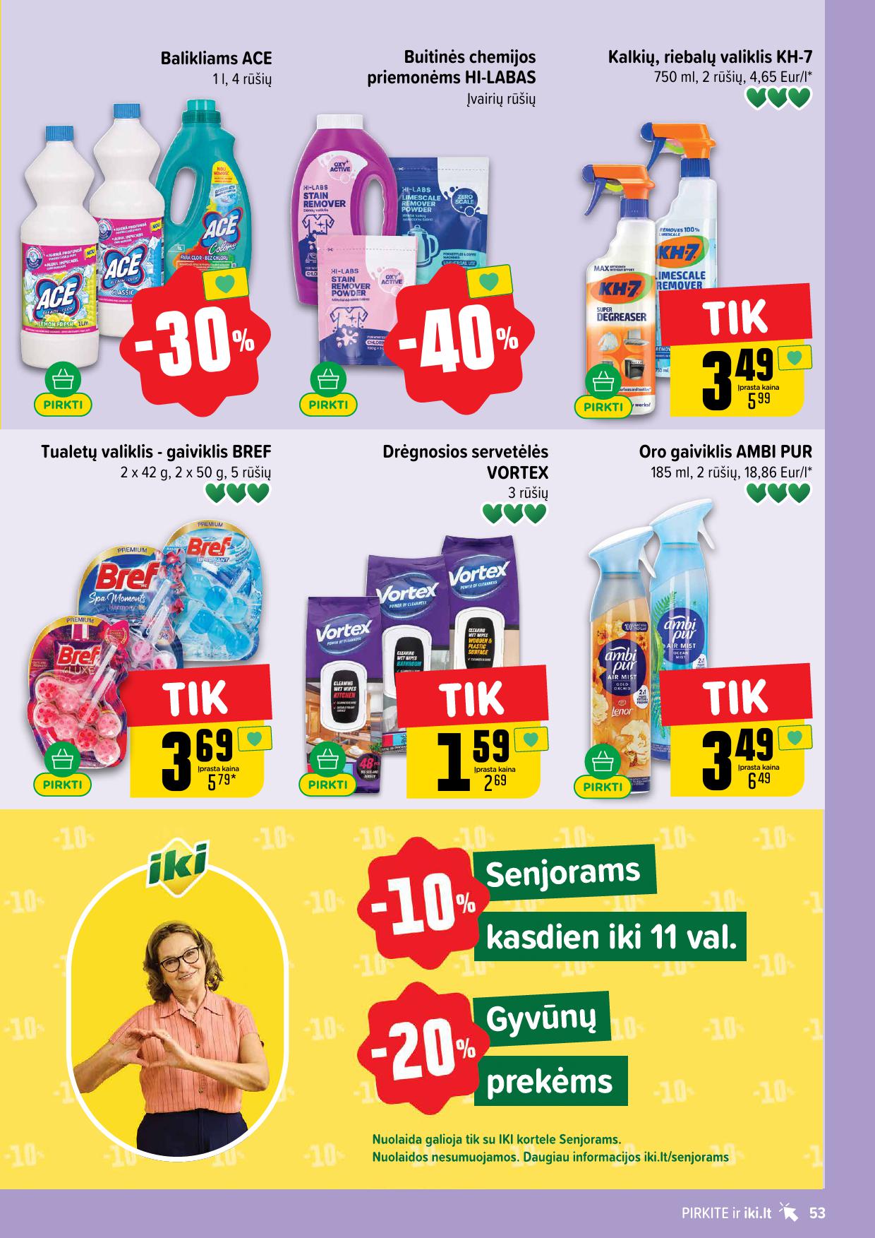 Naujausias IKI kaininis katalogas 2026.06.29 - 2026.07.05