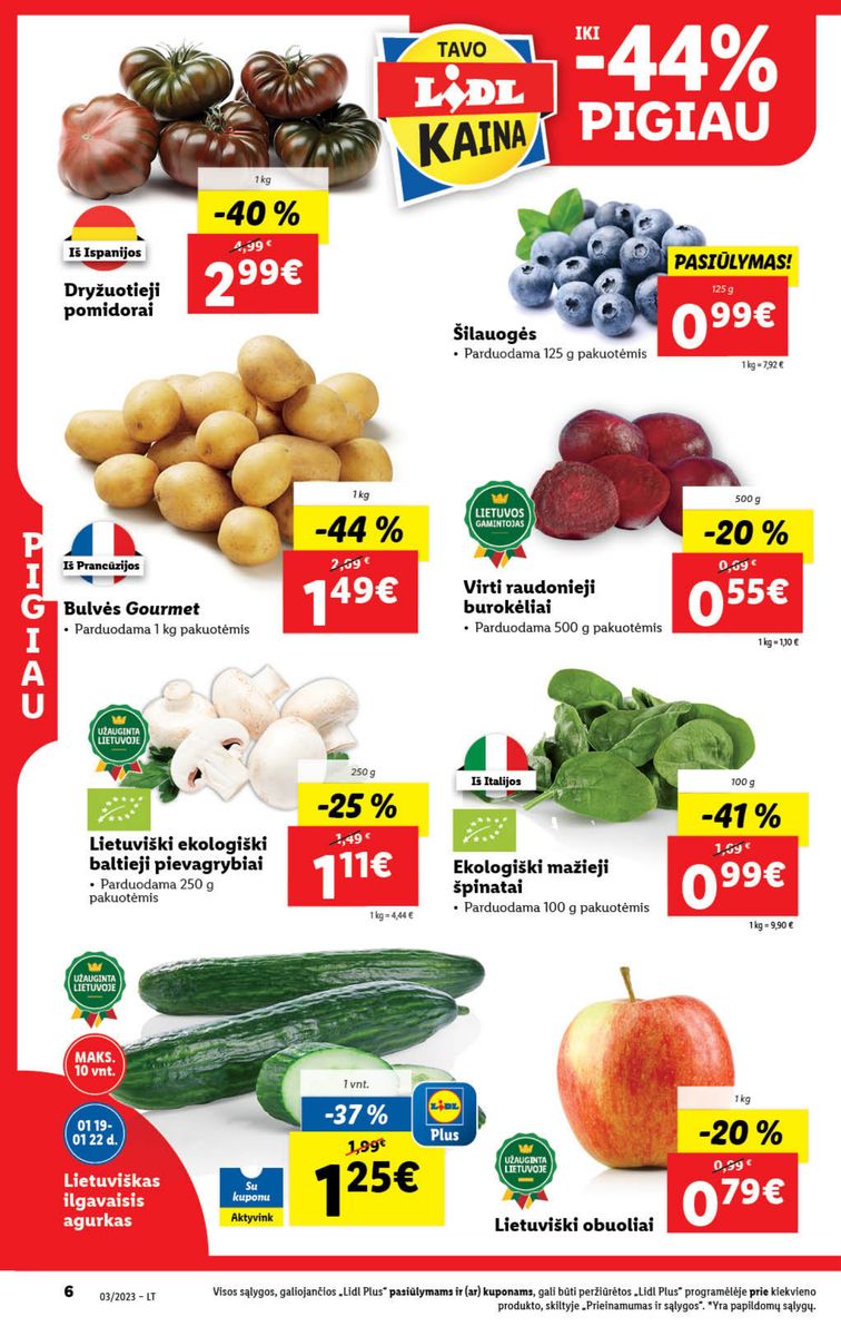 Naujausias LIDL kaininis katalogas 2023.01.16 - 2023.01.22