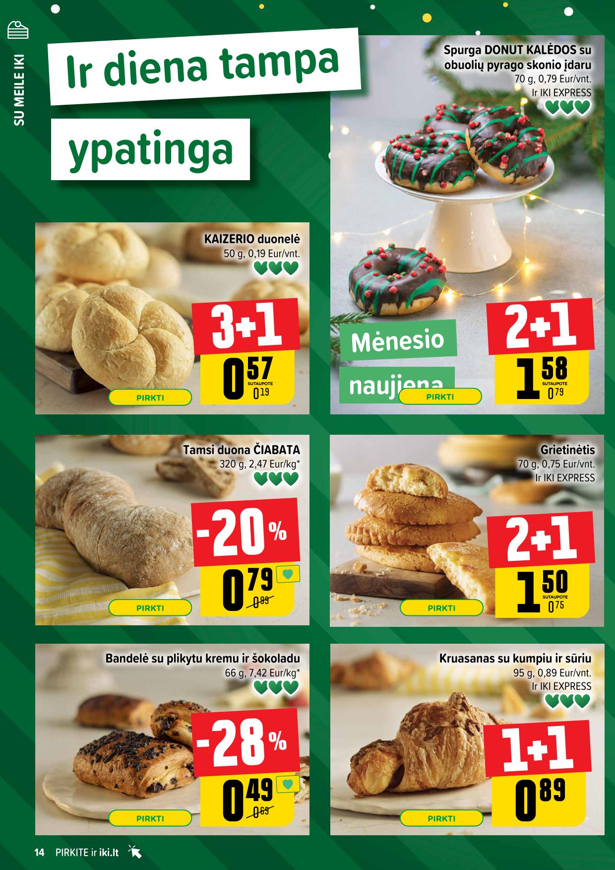 Naujausias IKI kaininis katalogas 2024.12.02 - 2024.12.08