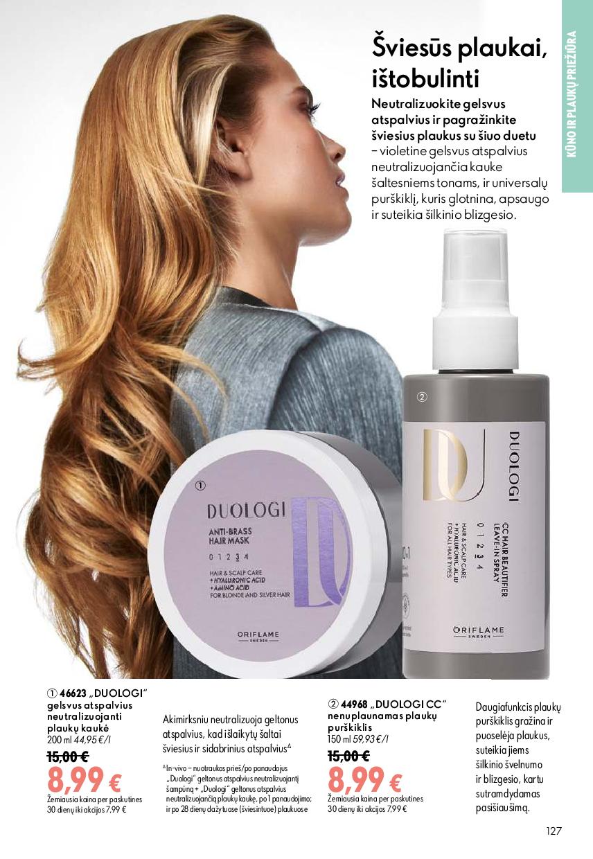 Naujas ORIFLAME  katalogas galioja 2026.08.26 - 2026.09.15