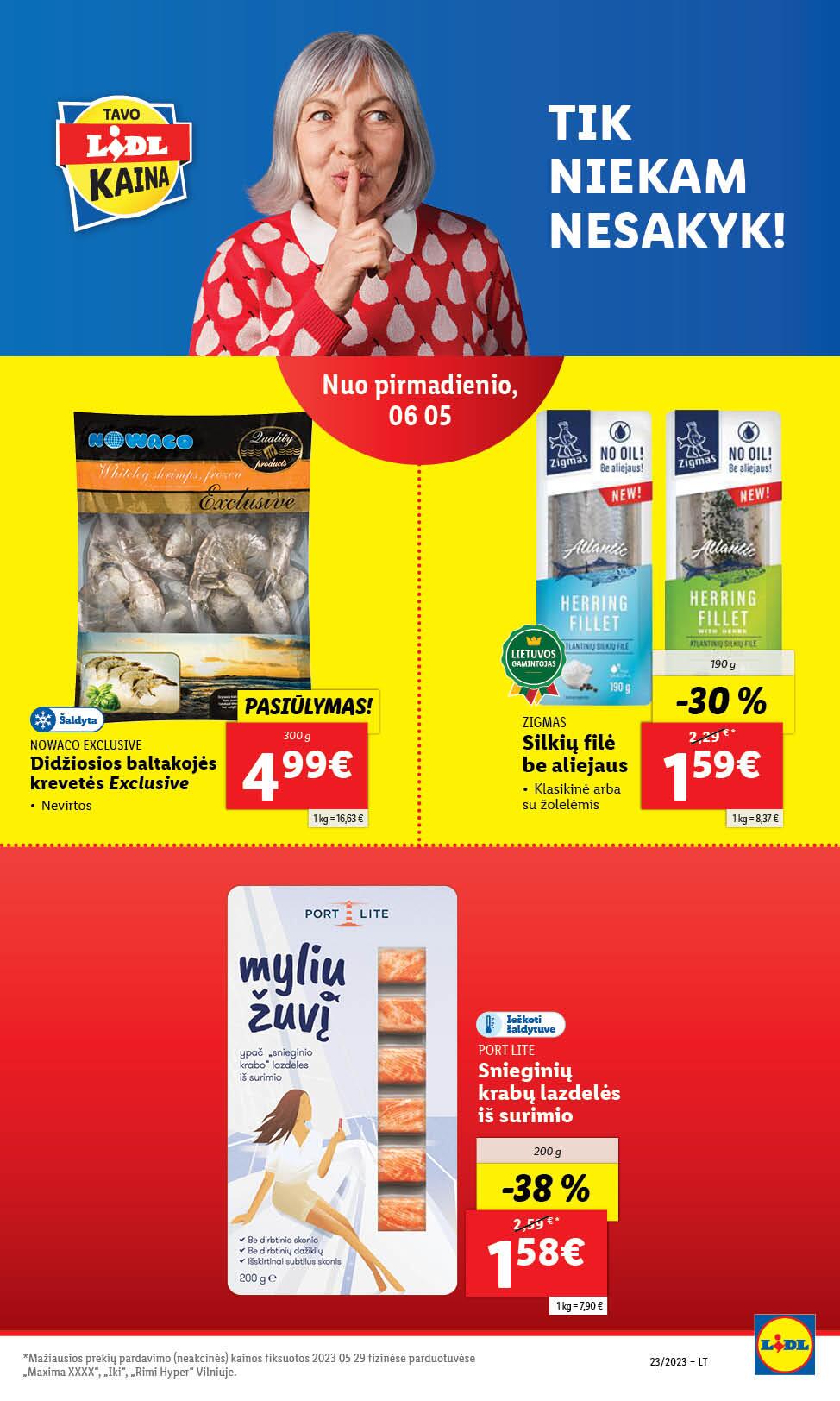 Naujausias LIDL kaininis katalogas 2023.06.05 - 2023.06.11